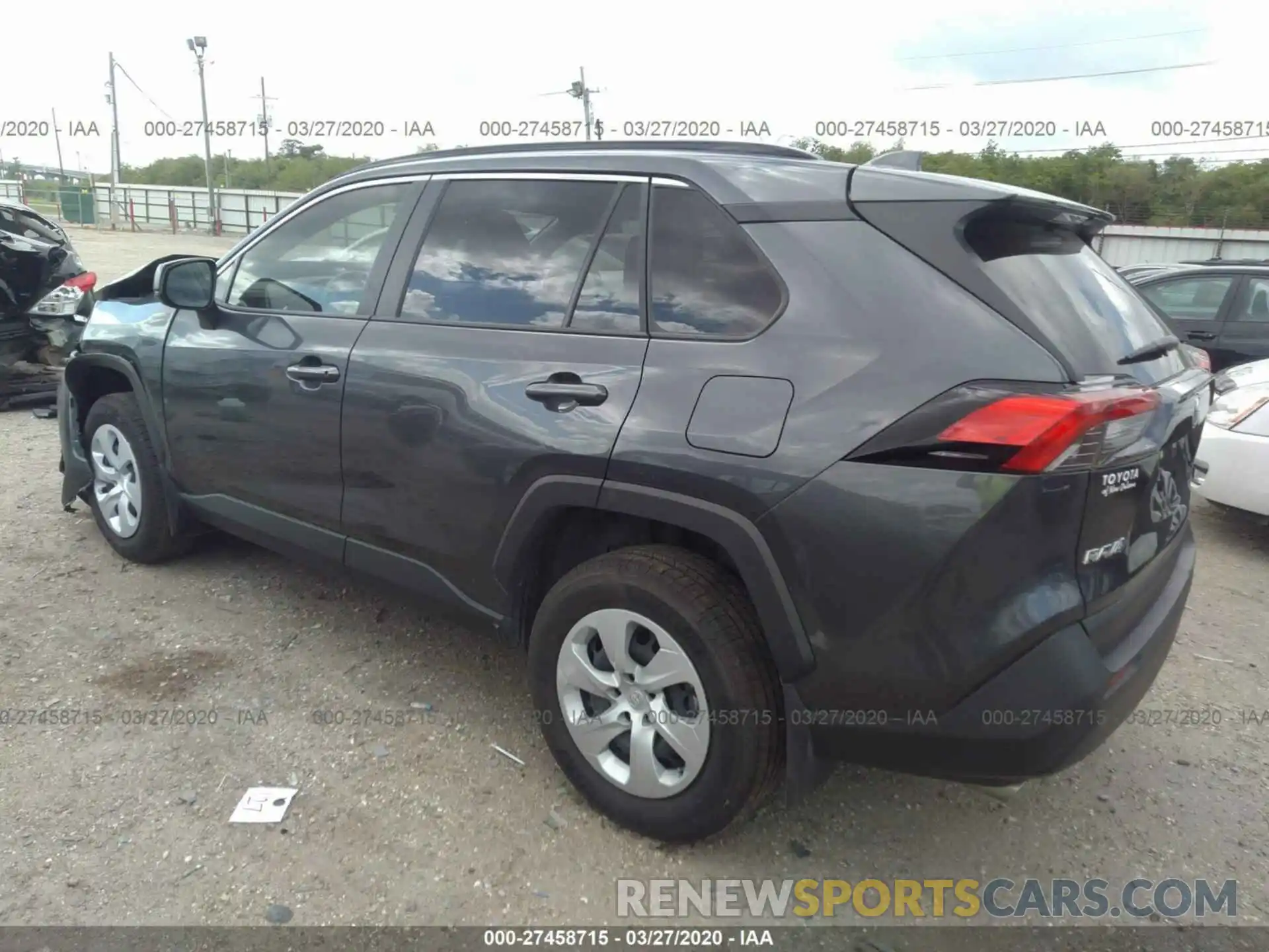 3 Photograph of a damaged car JTMH1RFV6KD025293 TOYOTA RAV4 2019