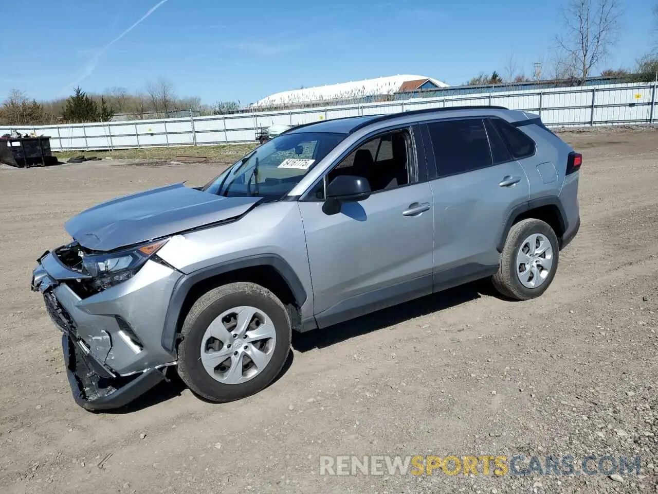 1 Photograph of a damaged car JTMH1RFV6KD033233 TOYOTA RAV4 2019