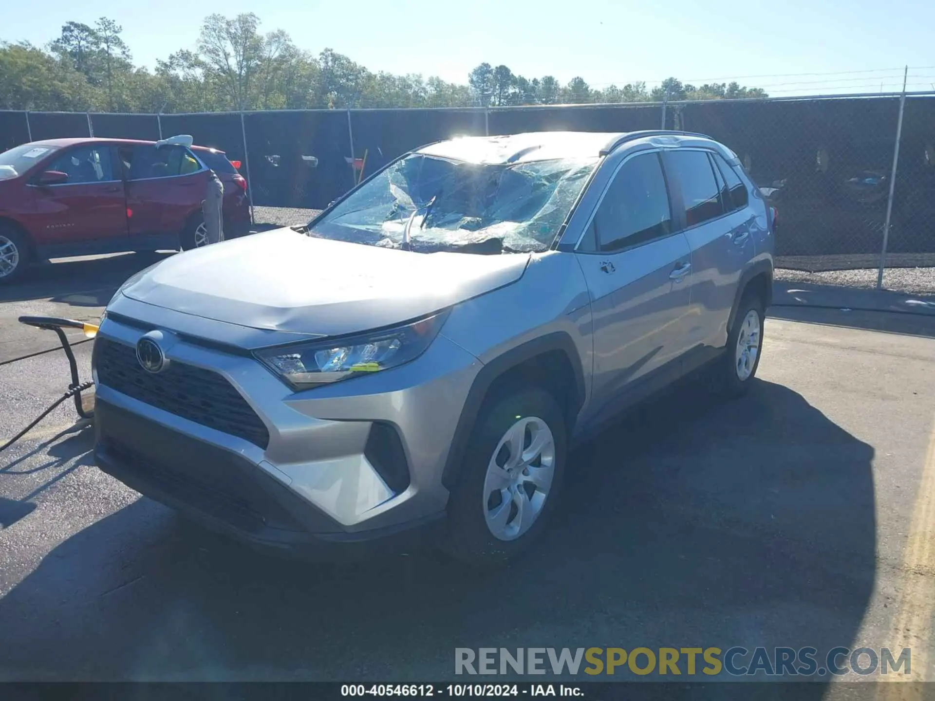 2 Photograph of a damaged car JTMH1RFV6KD517323 TOYOTA RAV4 2019
