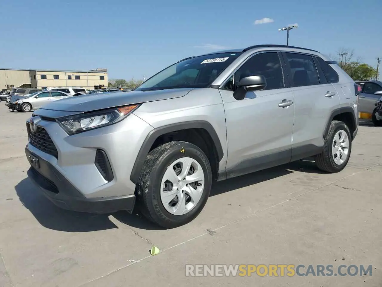 1 Photograph of a damaged car JTMH1RFV6KJ002758 TOYOTA RAV4 2019