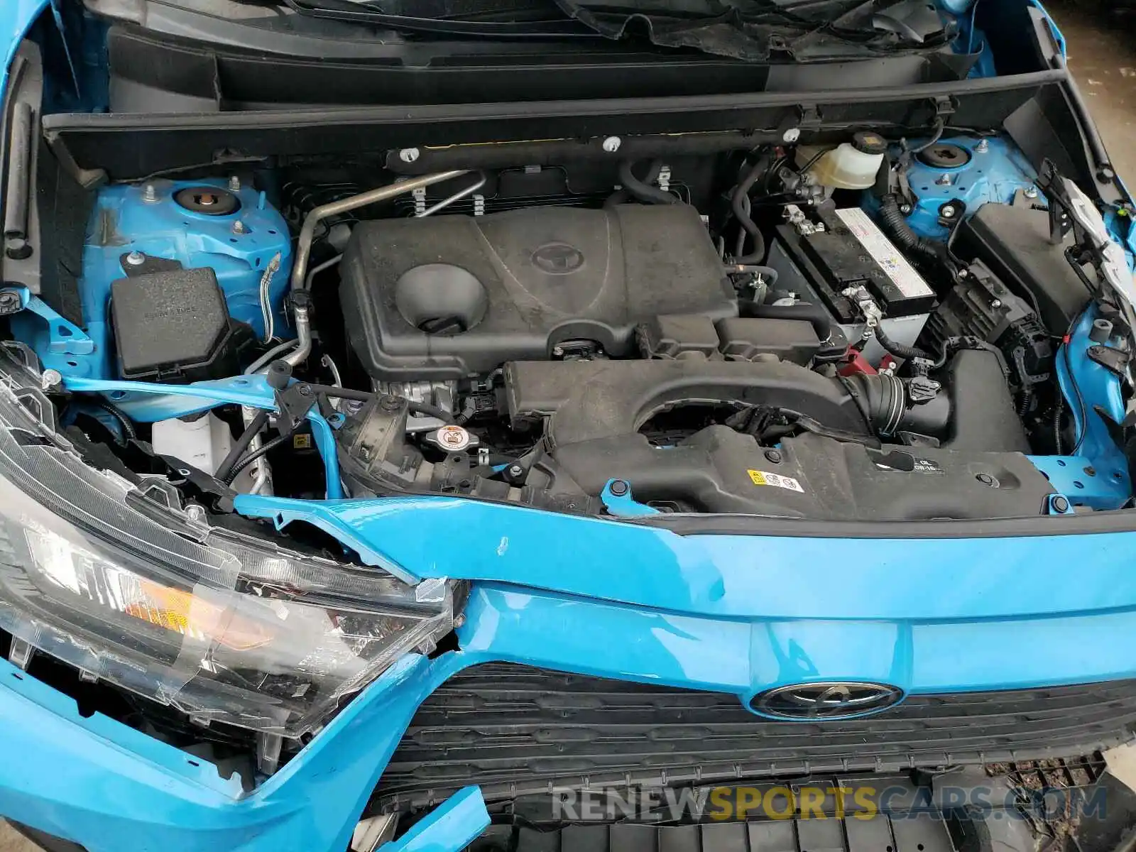 7 Photograph of a damaged car JTMH1RFV6KJ008379 TOYOTA RAV4 2019