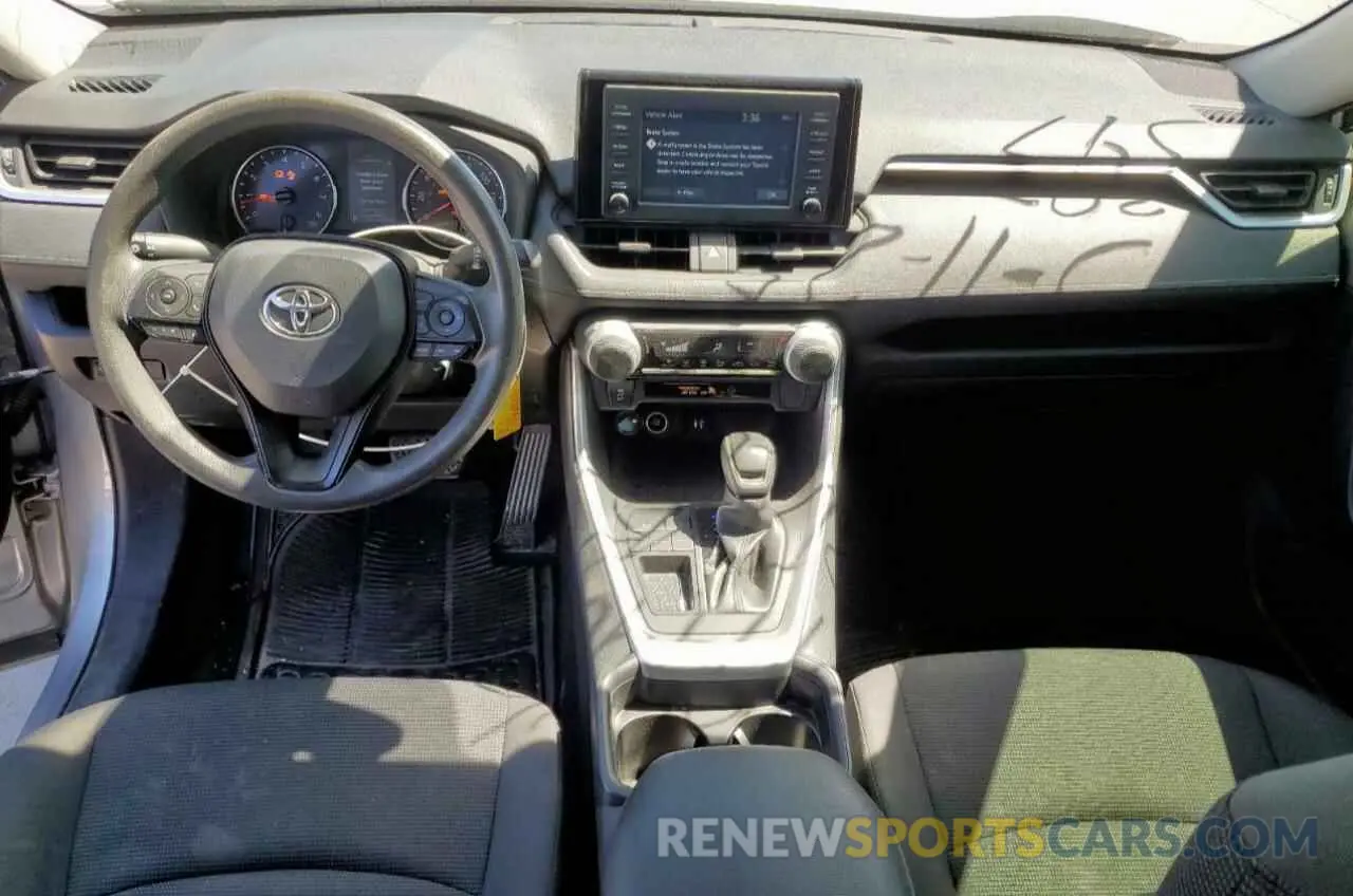 8 Photograph of a damaged car JTMH1RFV6KJ016756 TOYOTA RAV4 2019