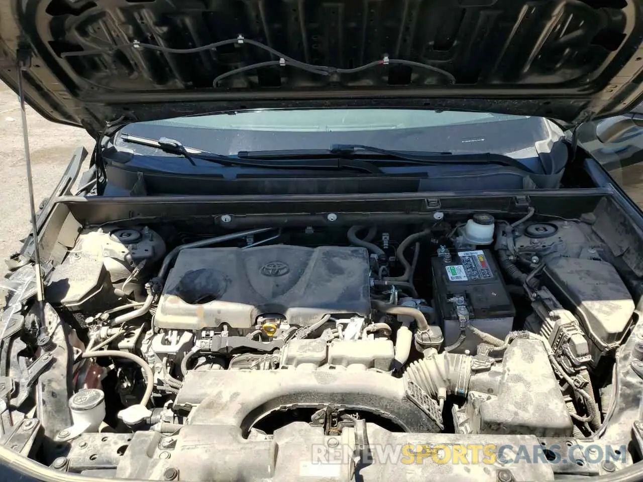 12 Photograph of a damaged car JTMH1RFV7KD003206 TOYOTA RAV4 2019