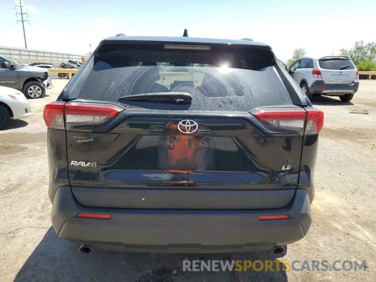 6 Photograph of a damaged car JTMH1RFV7KD003206 TOYOTA RAV4 2019