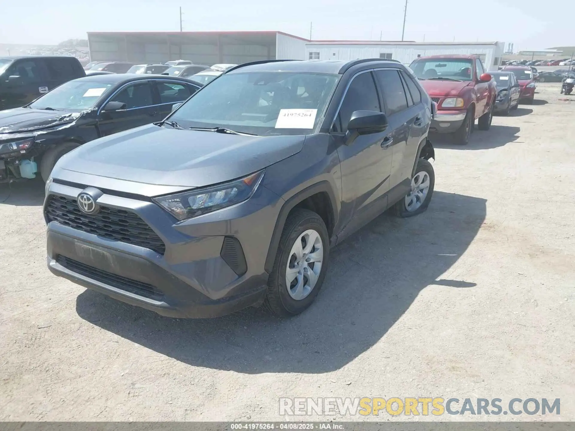 2 Photograph of a damaged car JTMH1RFV7KD040529 TOYOTA RAV4 2019