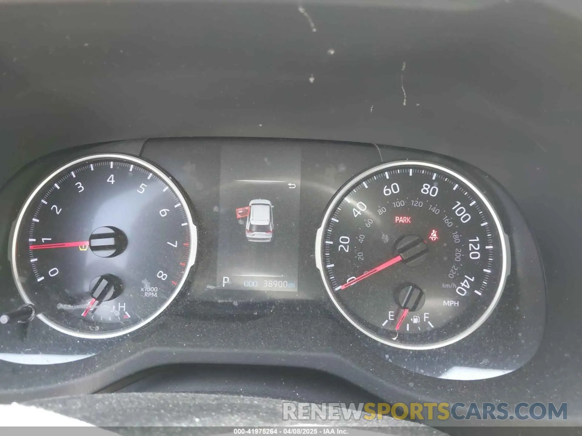 7 Photograph of a damaged car JTMH1RFV7KD040529 TOYOTA RAV4 2019