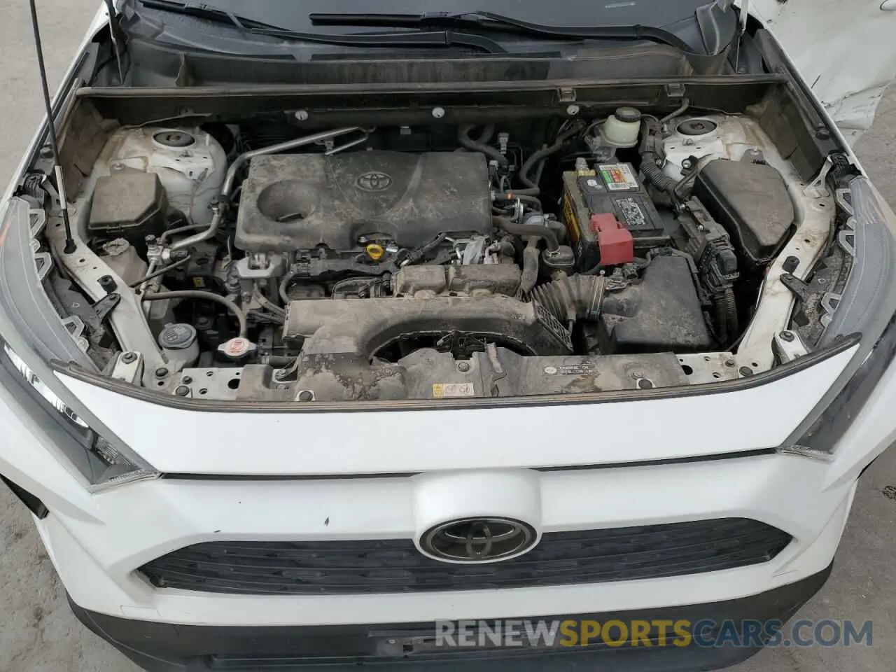 12 Photograph of a damaged car JTMH1RFV7KD508341 TOYOTA RAV4 2019