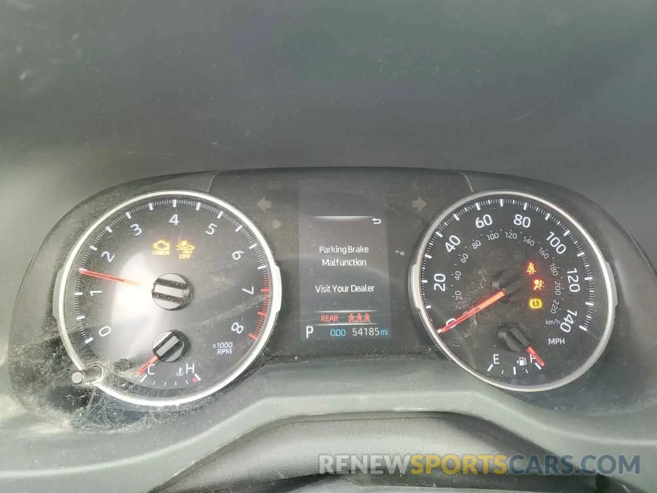 9 Photograph of a damaged car JTMH1RFV7KD508341 TOYOTA RAV4 2019