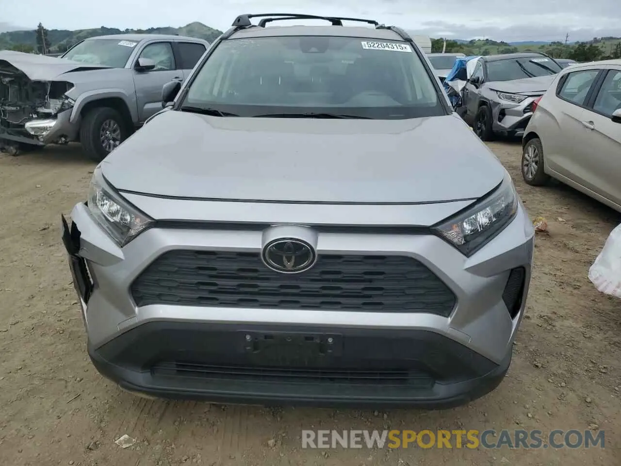 5 Photograph of a damaged car JTMH1RFV7KJ003899 TOYOTA RAV4 2019