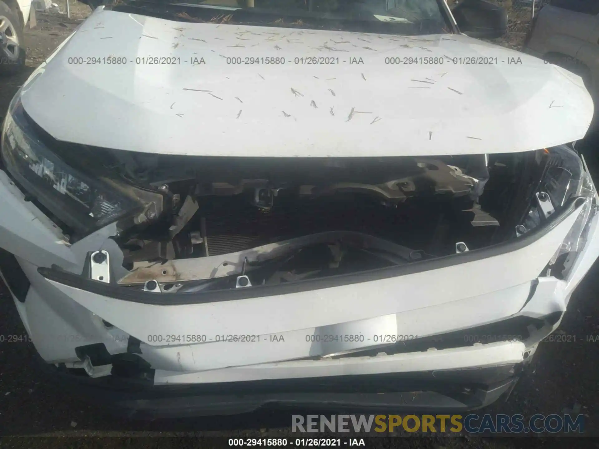 6 Photograph of a damaged car JTMH1RFV8KD005725 TOYOTA RAV4 2019