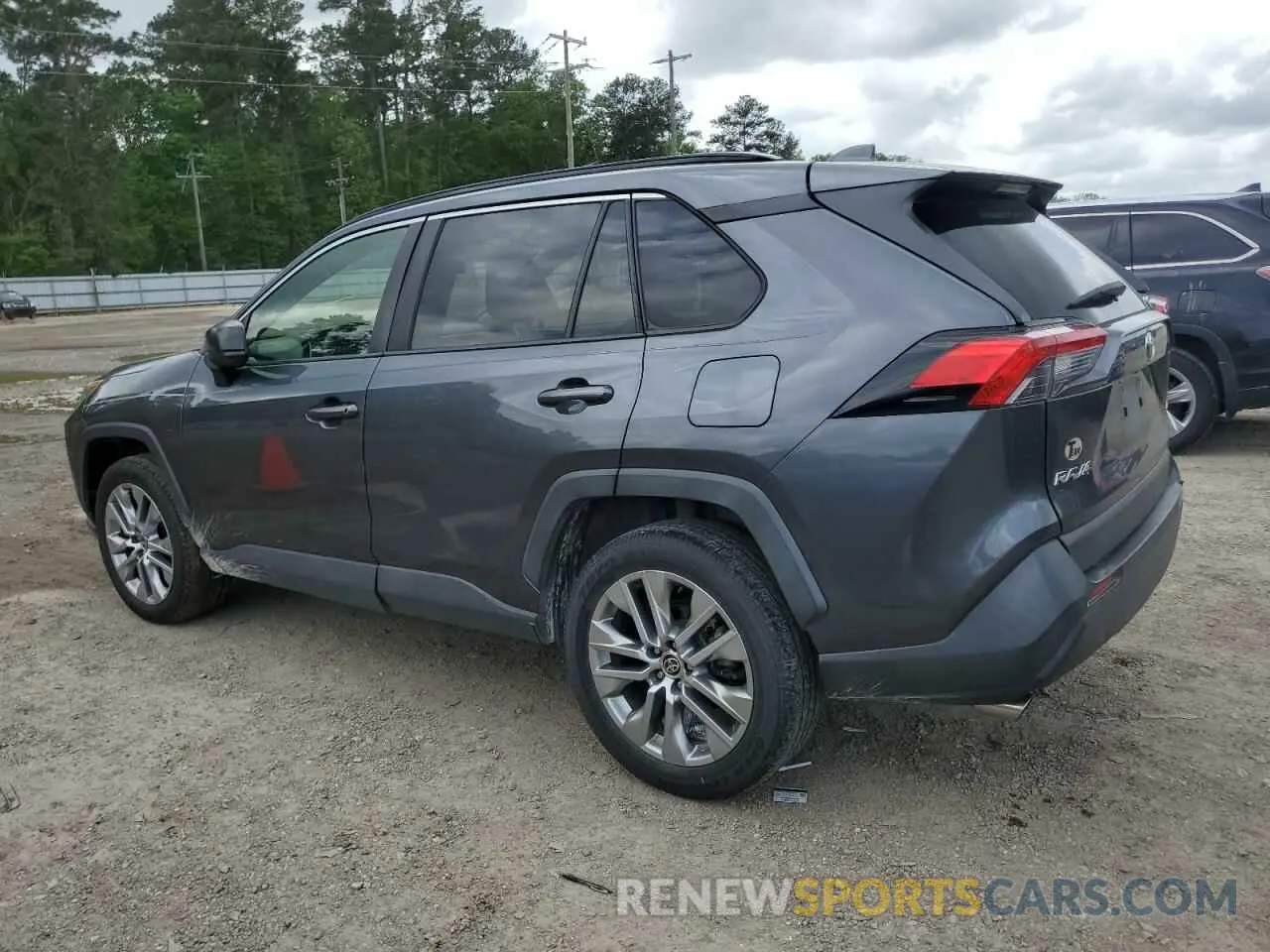 2 Photograph of a damaged car JTMH1RFV8KD507568 TOYOTA RAV4 2019