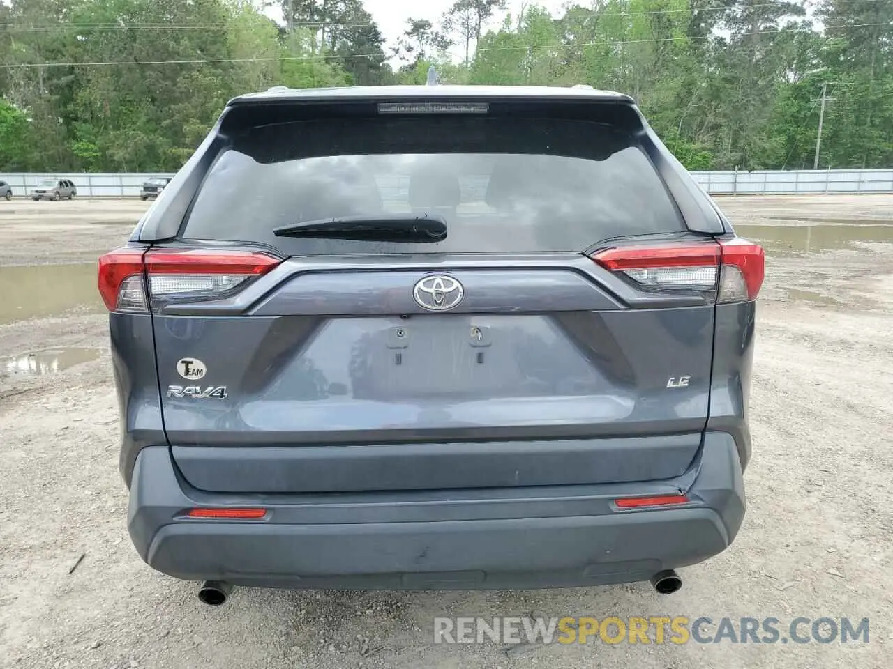 6 Photograph of a damaged car JTMH1RFV8KD507568 TOYOTA RAV4 2019