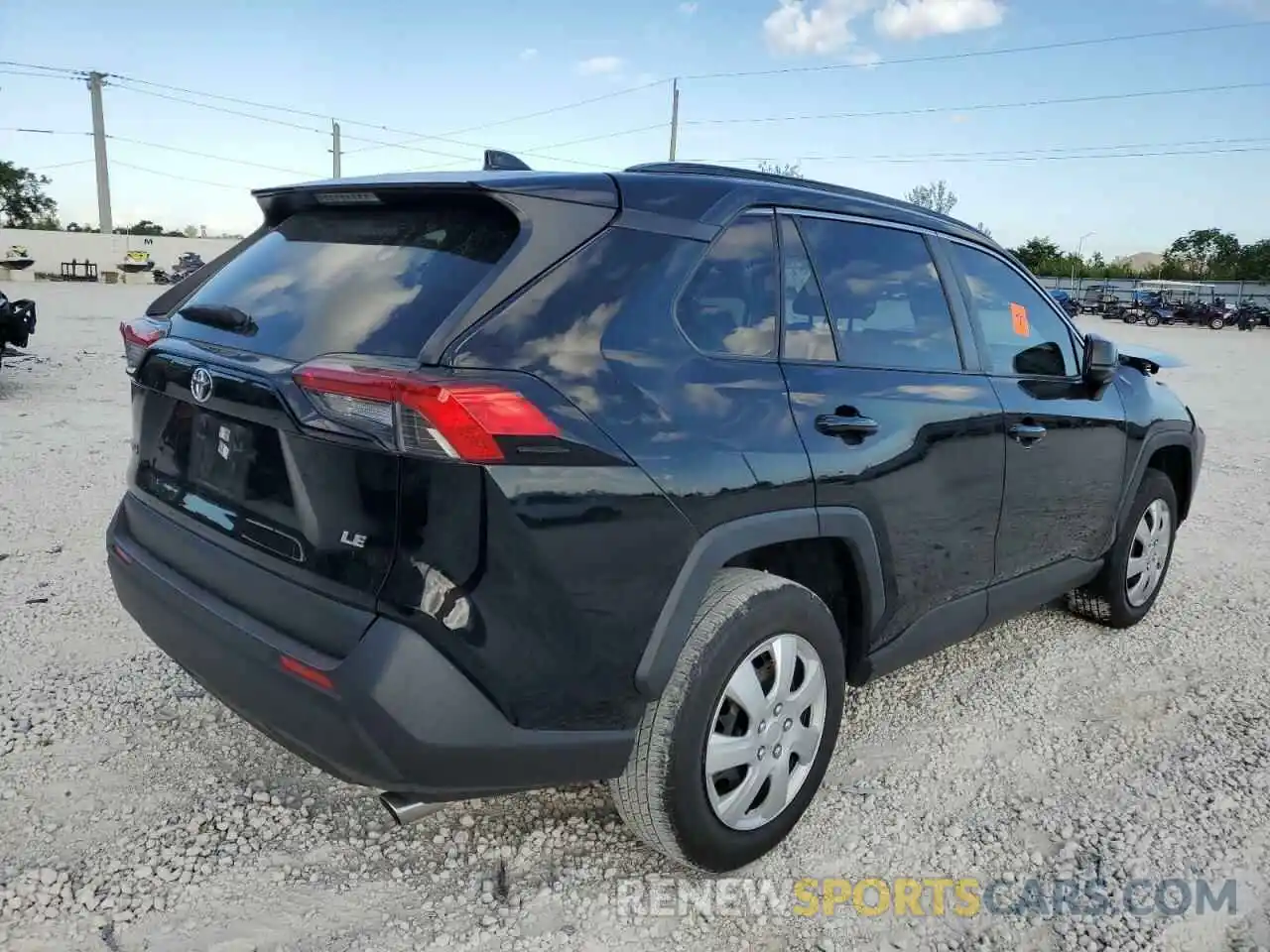 4 Photograph of a damaged car JTMH1RFV9KD030987 TOYOTA RAV4 2019