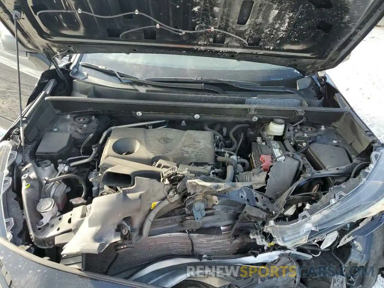 7 Photograph of a damaged car JTMH1RFV9KD030987 TOYOTA RAV4 2019