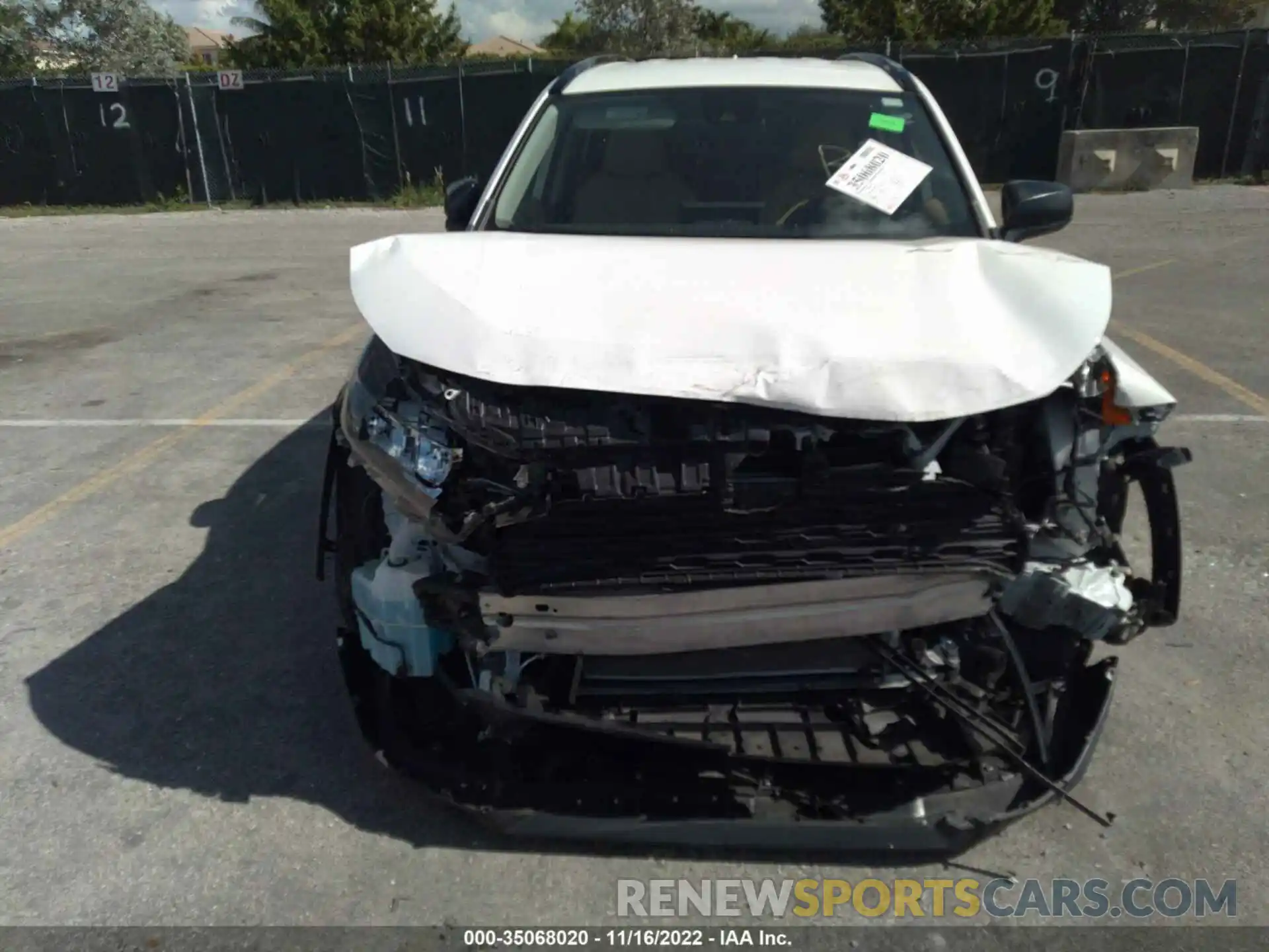 6 Photograph of a damaged car JTMH1RFV9KD514349 TOYOTA RAV4 2019