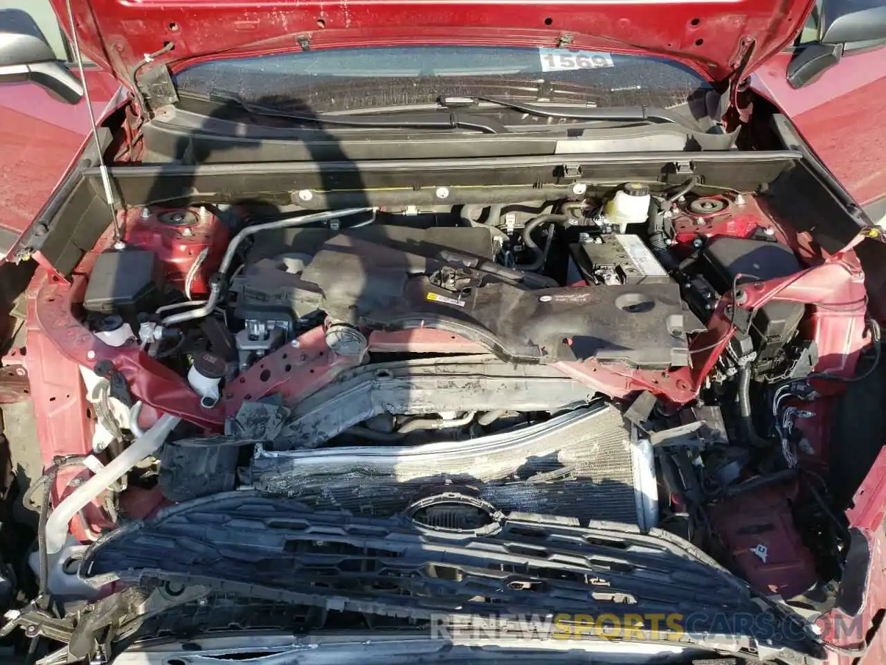 7 Photograph of a damaged car JTMH1RFV9KJ003824 TOYOTA RAV4 2019