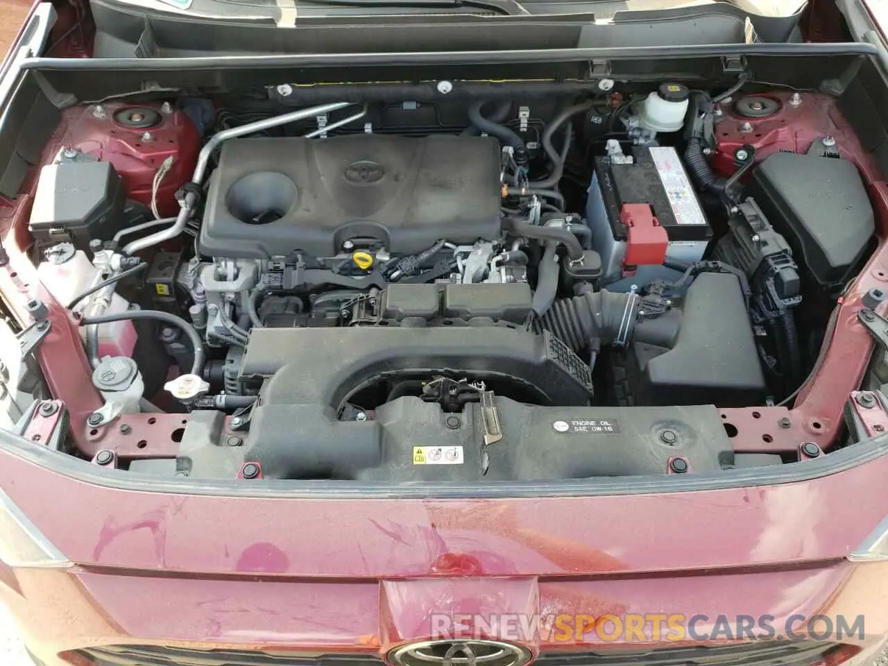 11 Photograph of a damaged car JTMH1RFVXKD018623 TOYOTA RAV4 2019