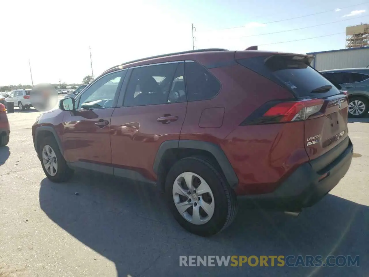 2 Photograph of a damaged car JTMH1RFVXKD511055 TOYOTA RAV4 2019