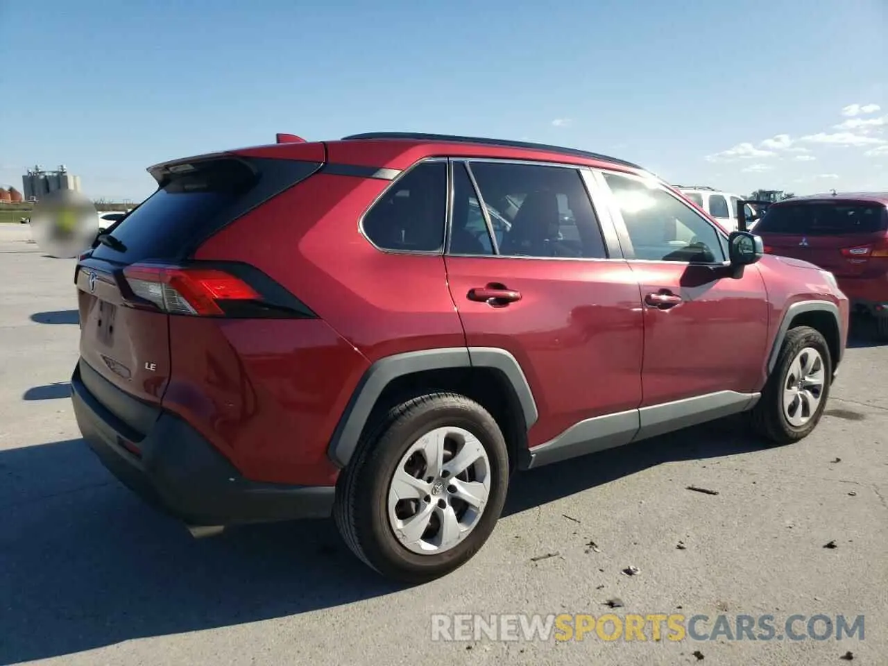 3 Photograph of a damaged car JTMH1RFVXKD511055 TOYOTA RAV4 2019