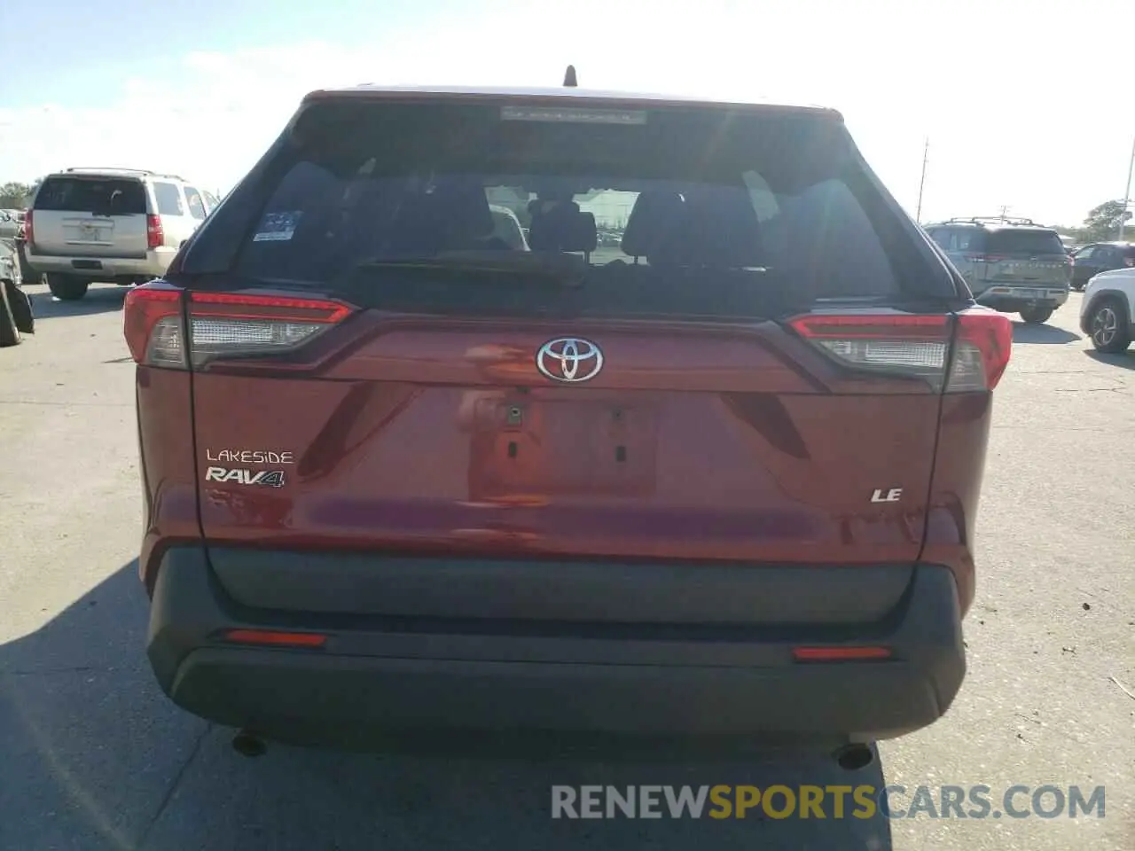 6 Photograph of a damaged car JTMH1RFVXKD511055 TOYOTA RAV4 2019