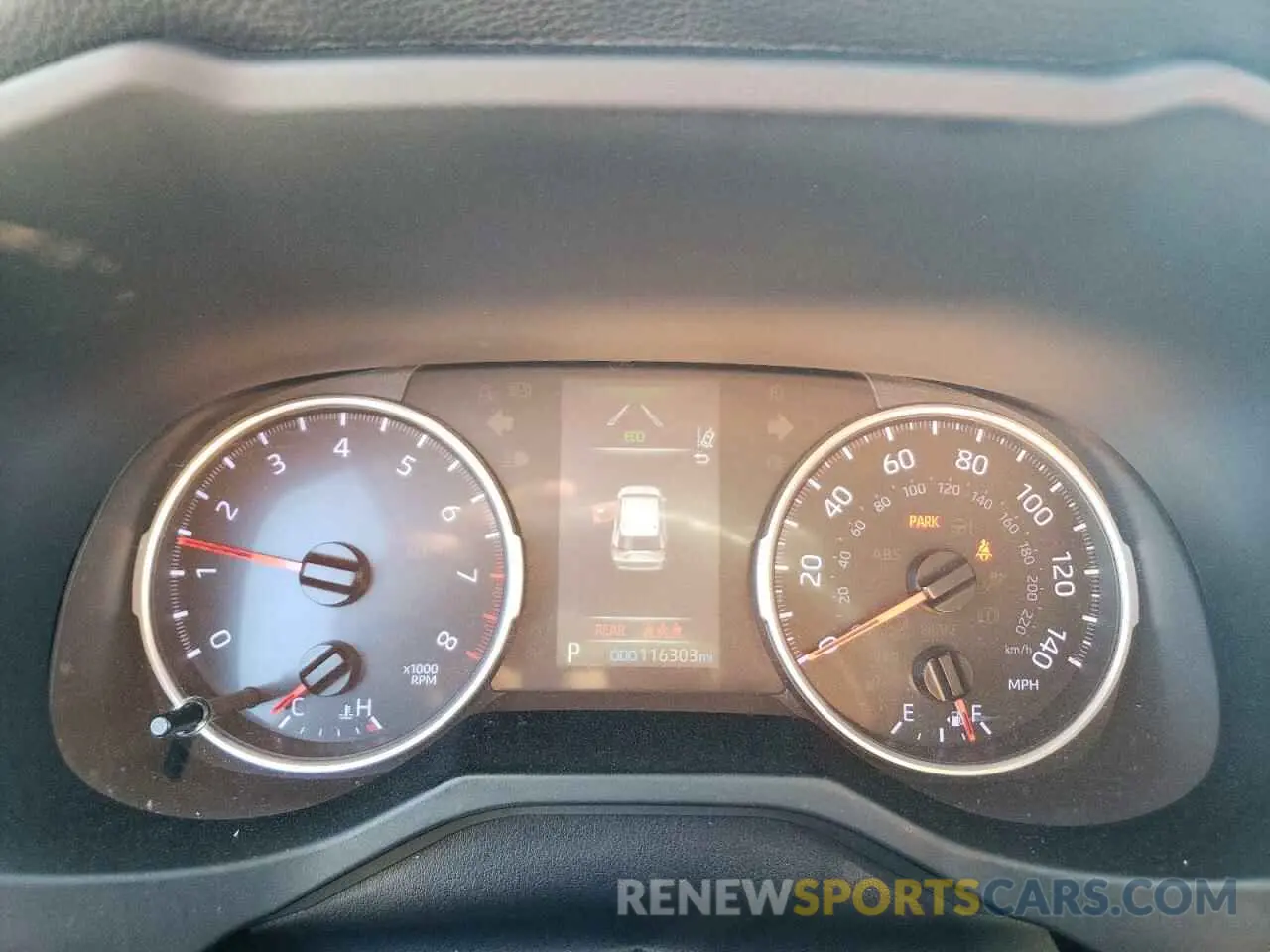 9 Photograph of a damaged car JTMH1RFVXKD511055 TOYOTA RAV4 2019