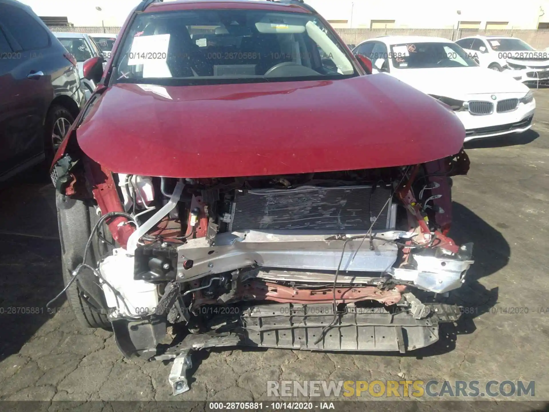 6 Photograph of a damaged car JTMK1RFV0KD006924 TOYOTA RAV4 2019