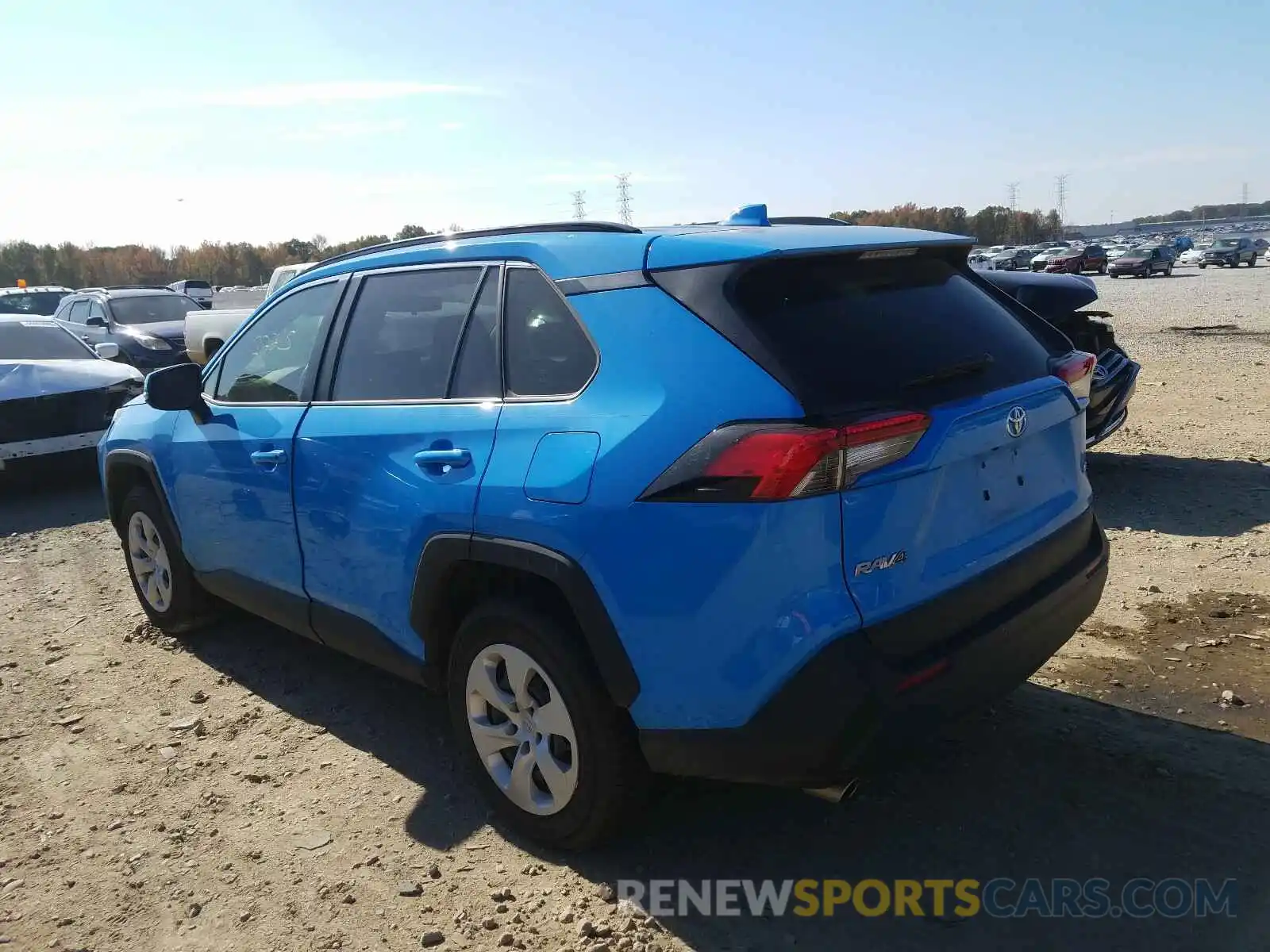 3 Photograph of a damaged car JTMK1RFV0KD007975 TOYOTA RAV4 2019