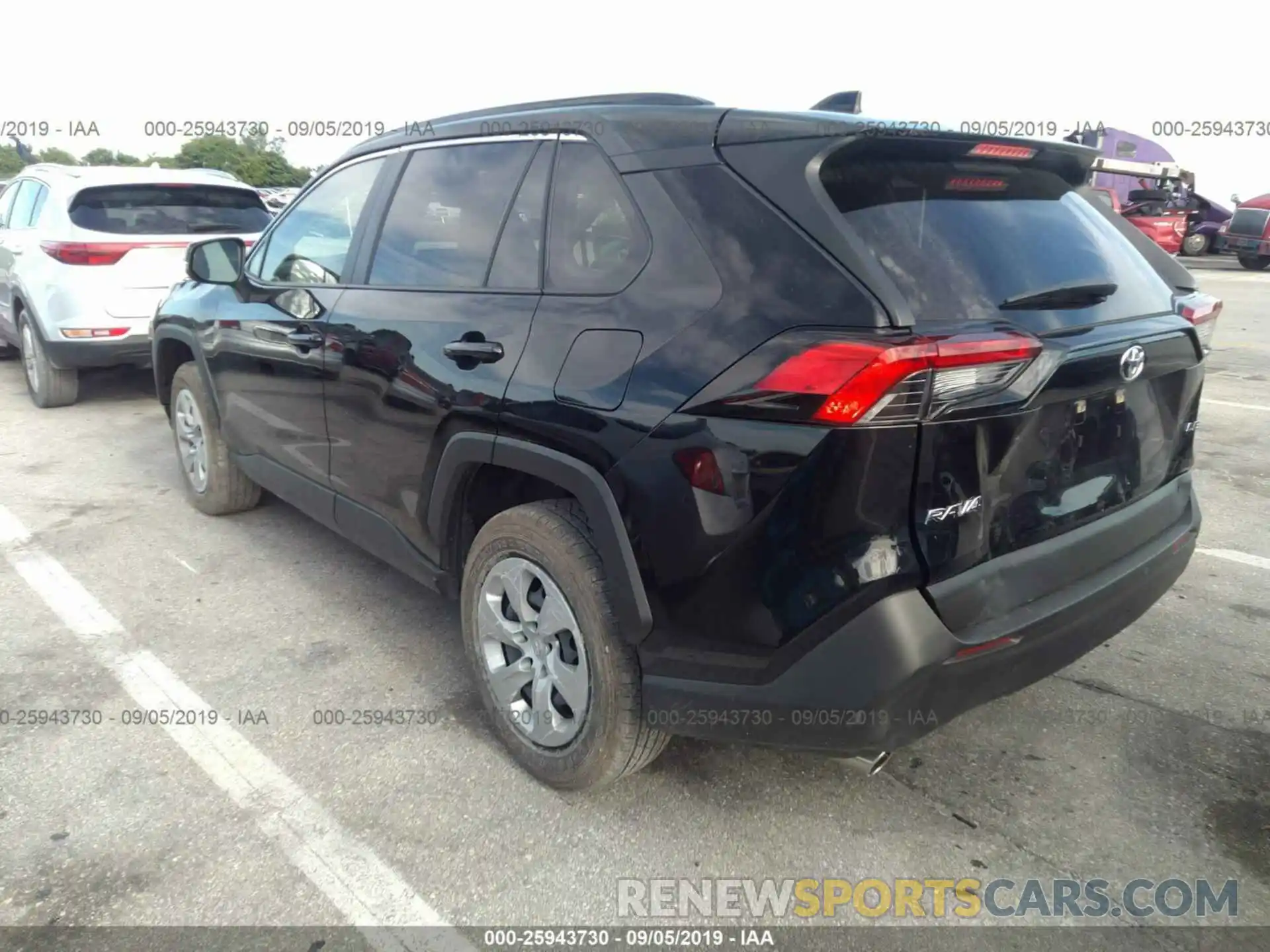 3 Photograph of a damaged car JTMK1RFV0KD009726 TOYOTA RAV4 2019