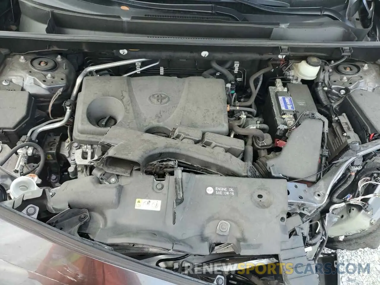 14 Photograph of a damaged car JTMK1RFV0KD038028 TOYOTA RAV4 2019