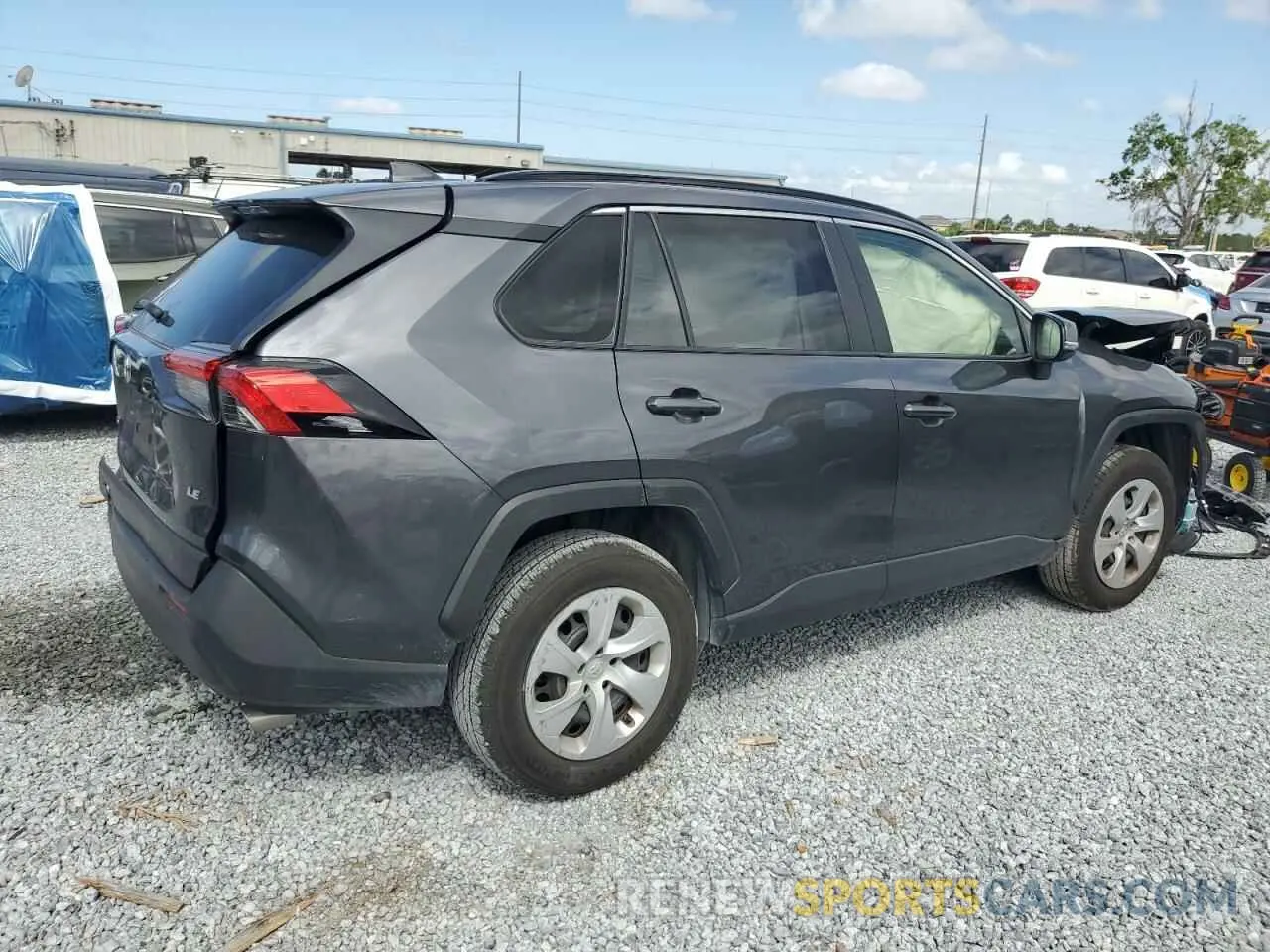3 Photograph of a damaged car JTMK1RFV0KD038028 TOYOTA RAV4 2019