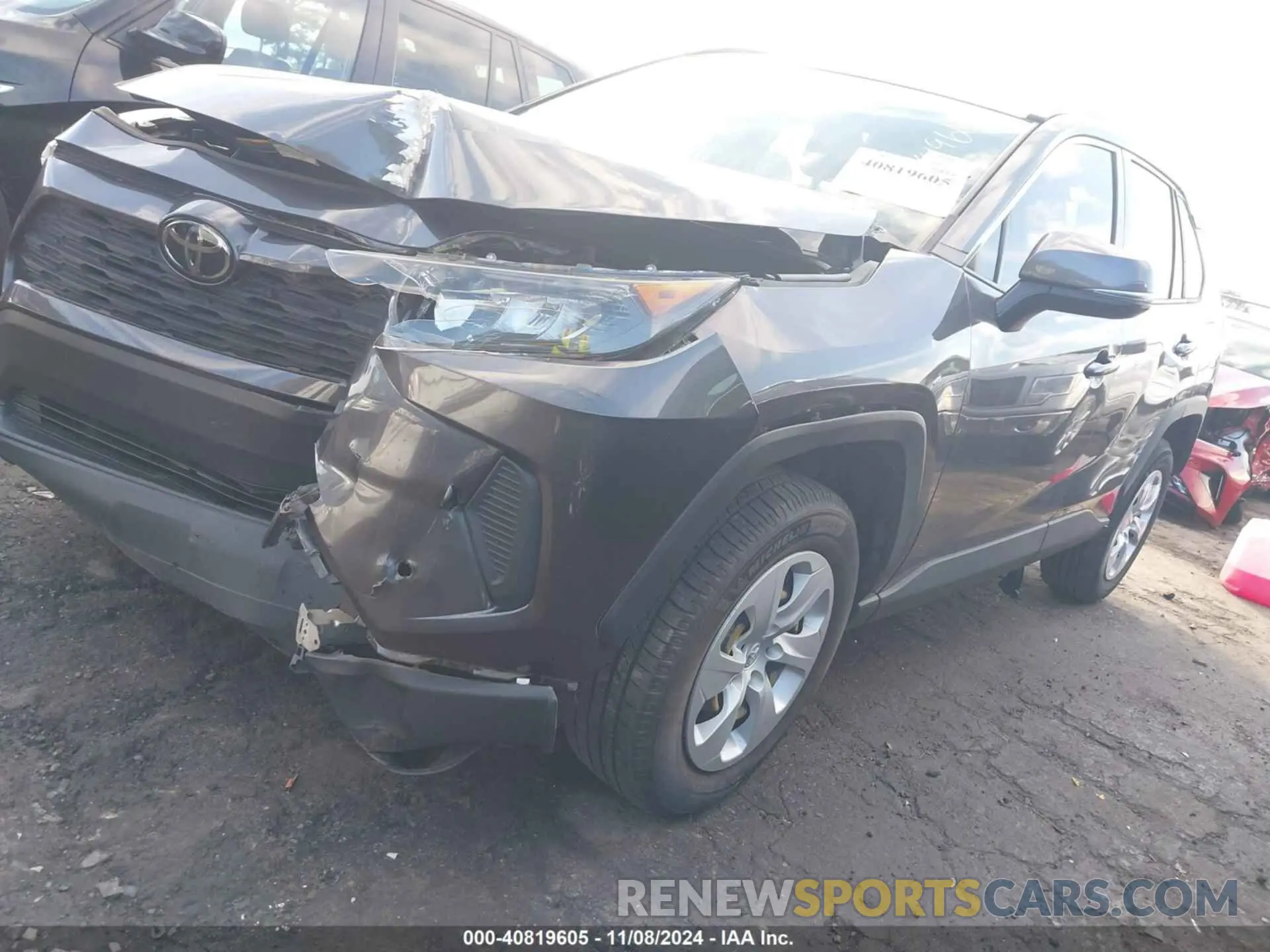 2 Photograph of a damaged car JTMK1RFV0KJ012787 TOYOTA RAV4 2019