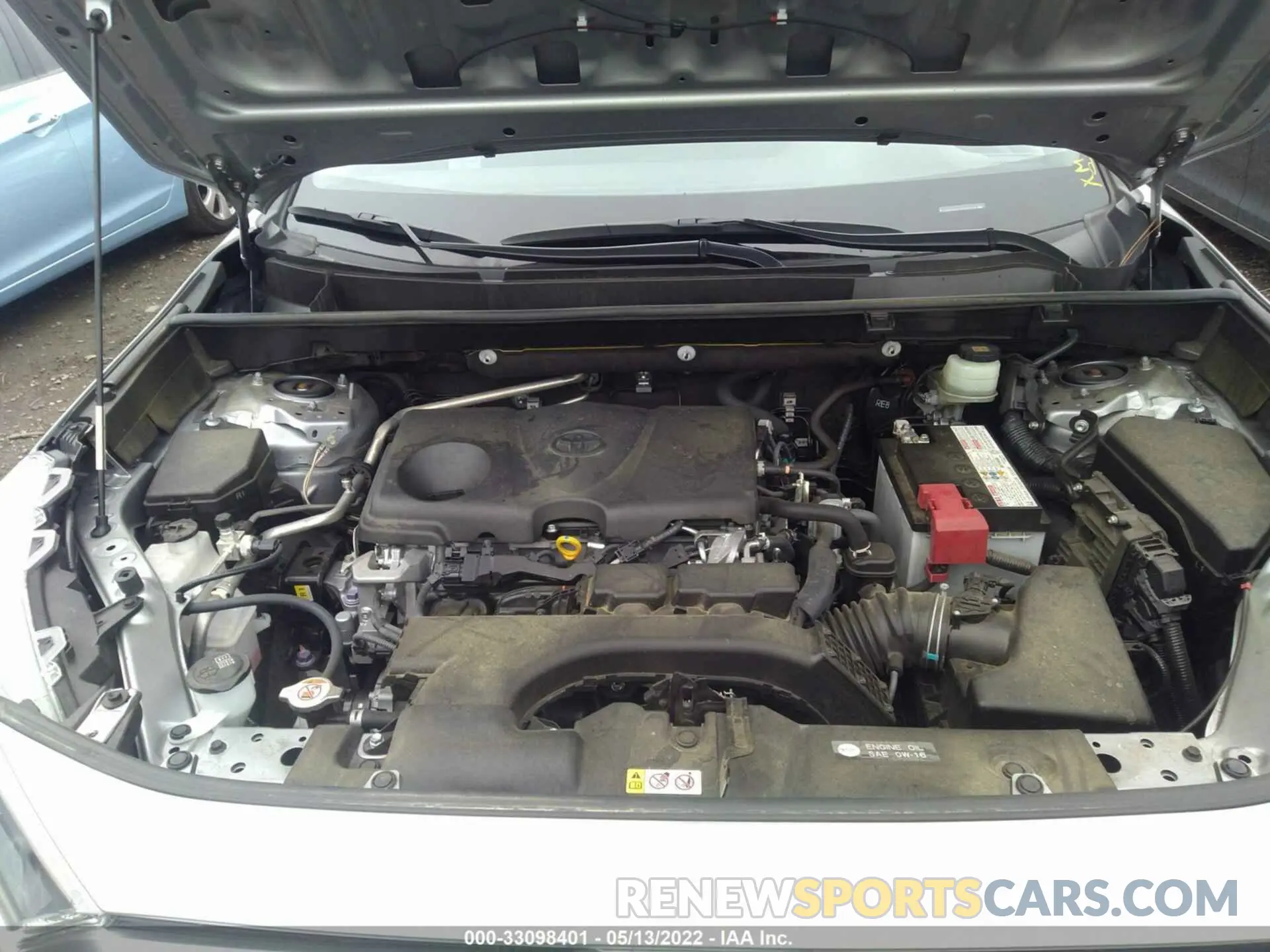 10 Photograph of a damaged car JTMK1RFV1KD006379 TOYOTA RAV4 2019
