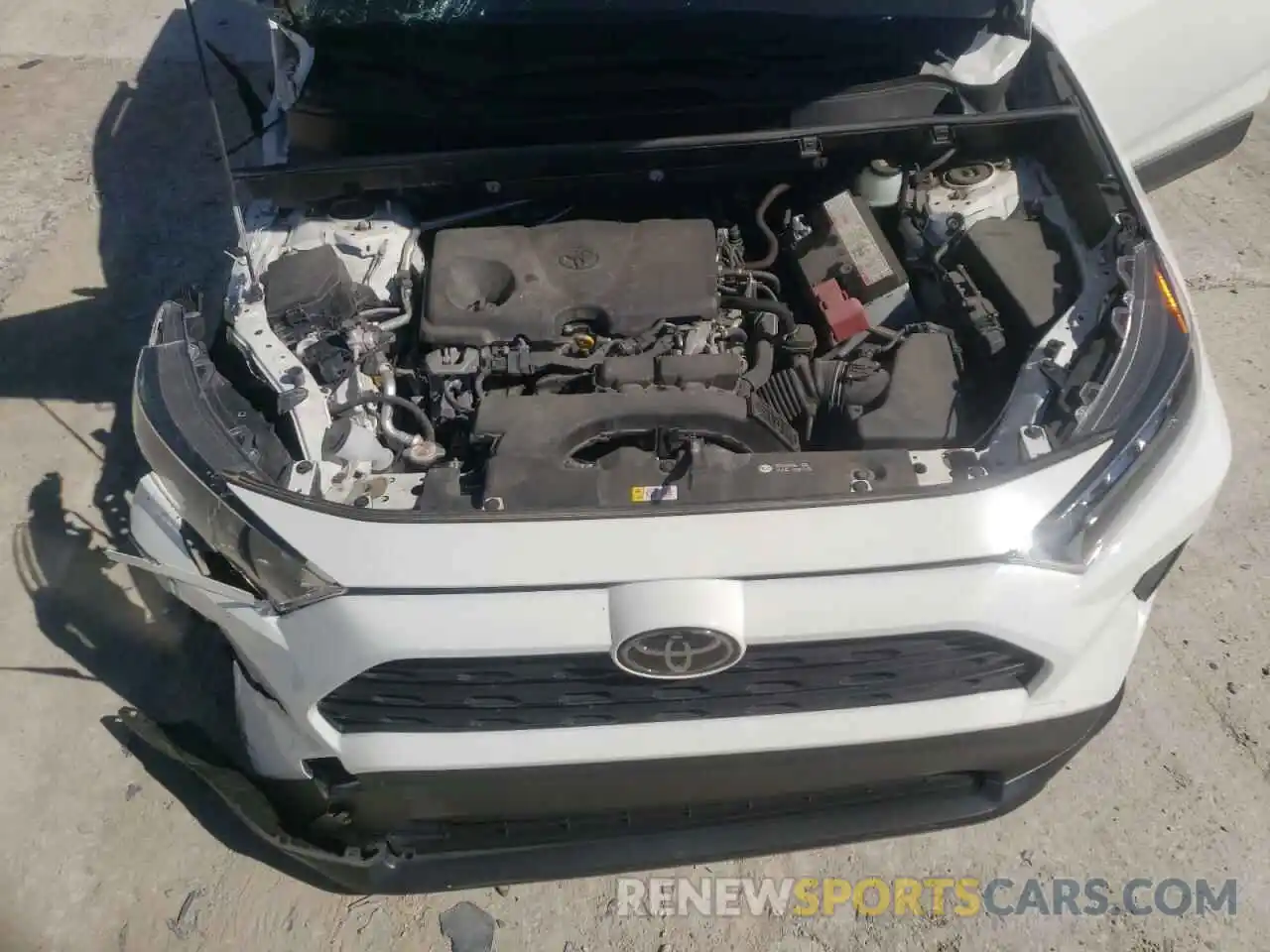 7 Photograph of a damaged car JTMK1RFV1KD012635 TOYOTA RAV4 2019