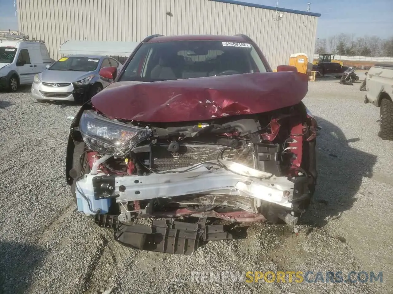 5 Photograph of a damaged car JTMK1RFV1KJ002463 TOYOTA RAV4 2019
