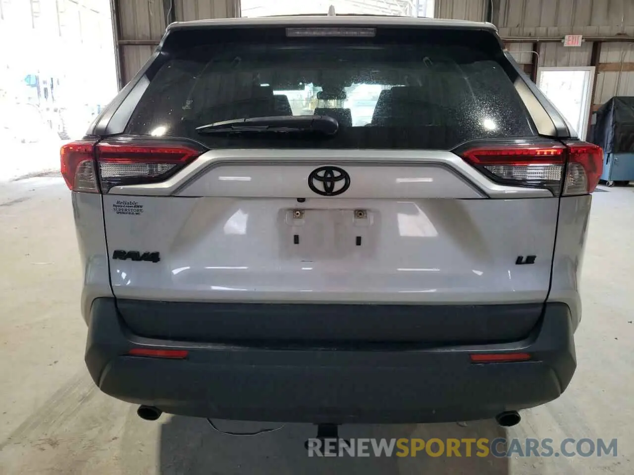 6 Photograph of a damaged car JTMK1RFV2KD018444 TOYOTA RAV4 2019