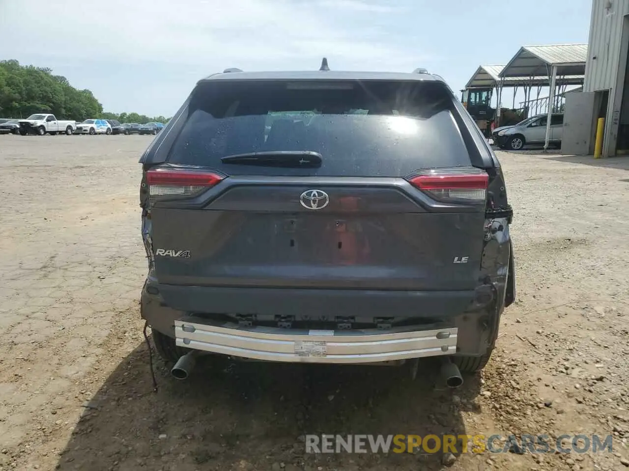 6 Photograph of a damaged car JTMK1RFV2KD037169 TOYOTA RAV4 2019