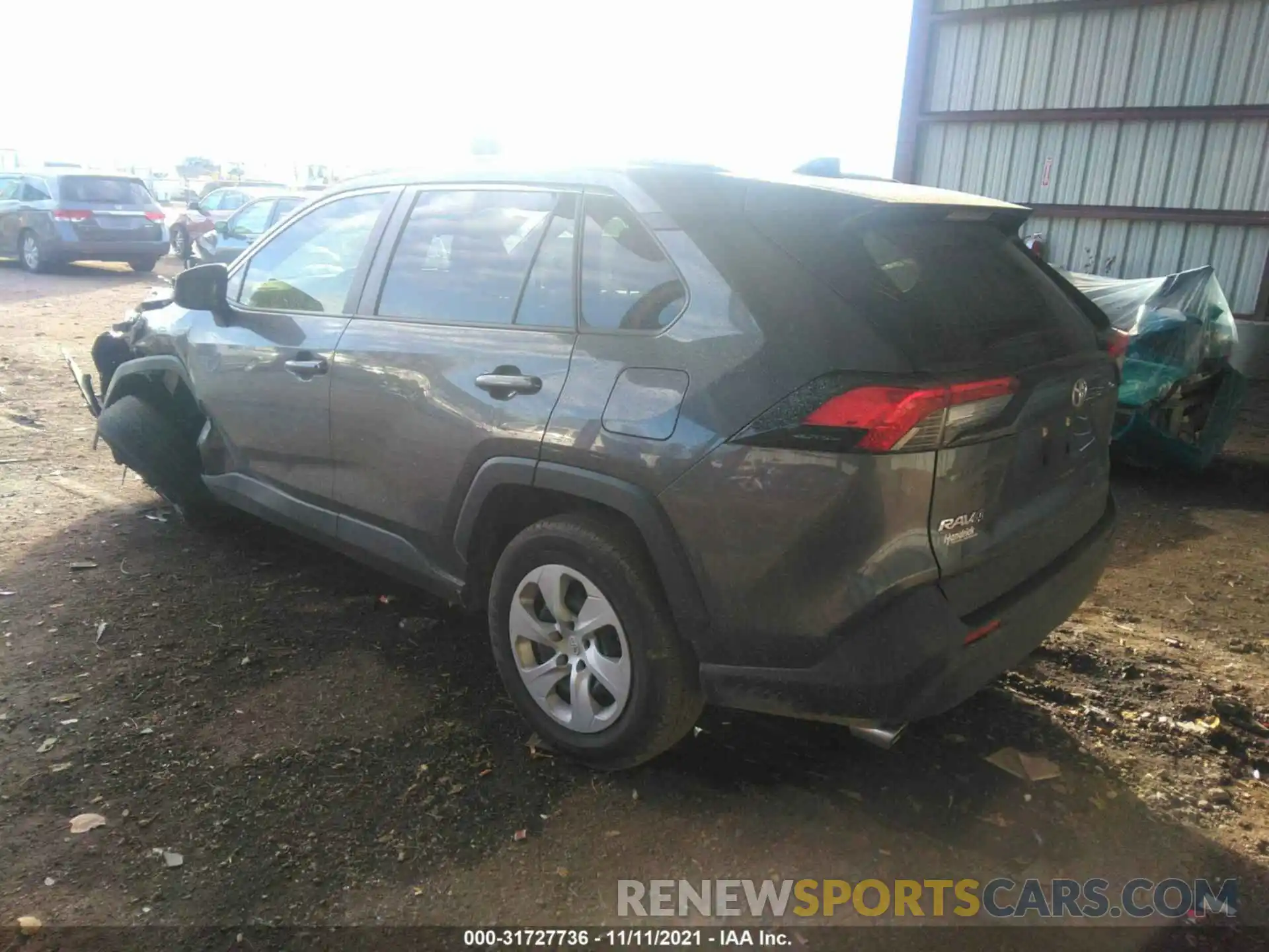 3 Photograph of a damaged car JTMK1RFV2KD038953 TOYOTA RAV4 2019