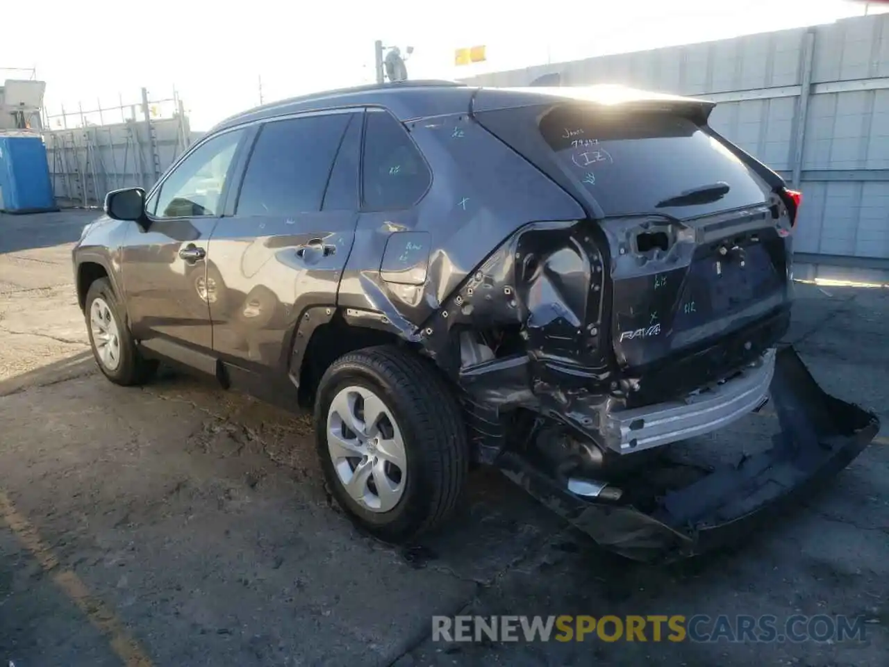 3 Photograph of a damaged car JTMK1RFV2KJ009423 TOYOTA RAV4 2019