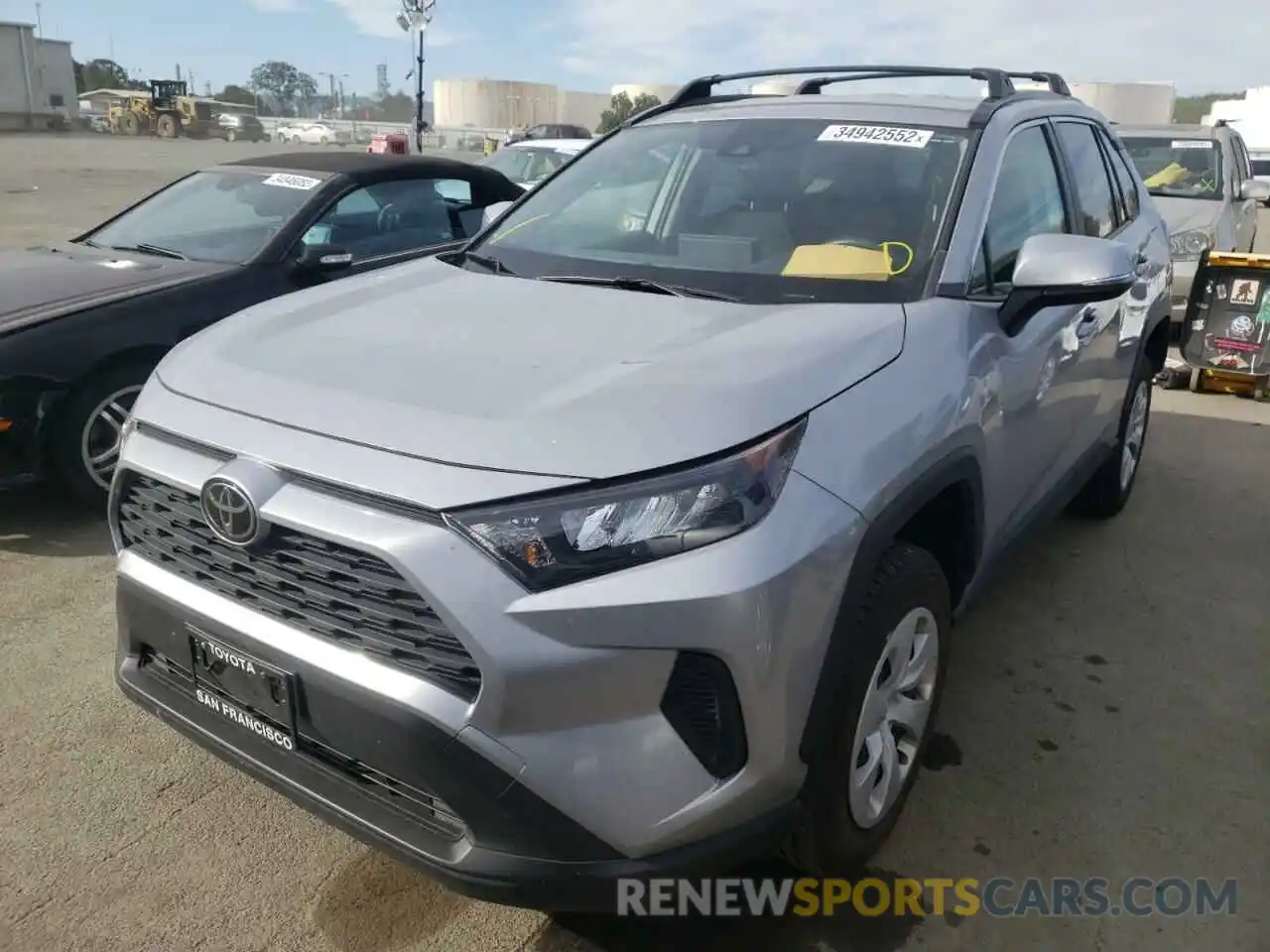 2 Photograph of a damaged car JTMK1RFV3KD006691 TOYOTA RAV4 2019