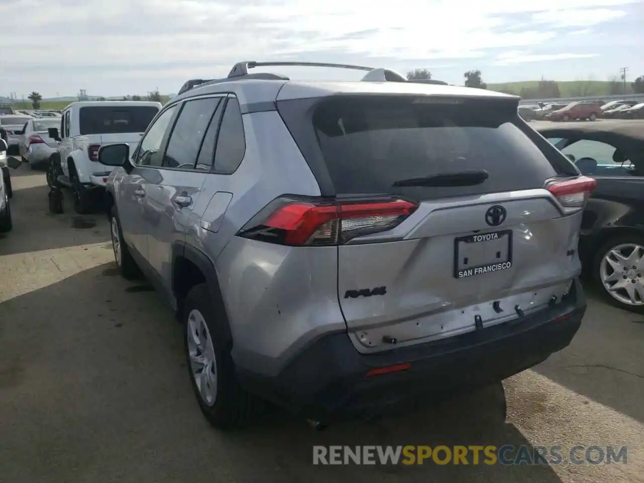 3 Photograph of a damaged car JTMK1RFV3KD006691 TOYOTA RAV4 2019