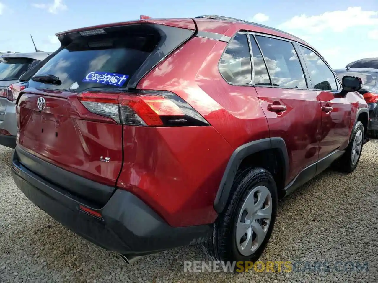 4 Photograph of a damaged car JTMK1RFV3KD042137 TOYOTA RAV4 2019