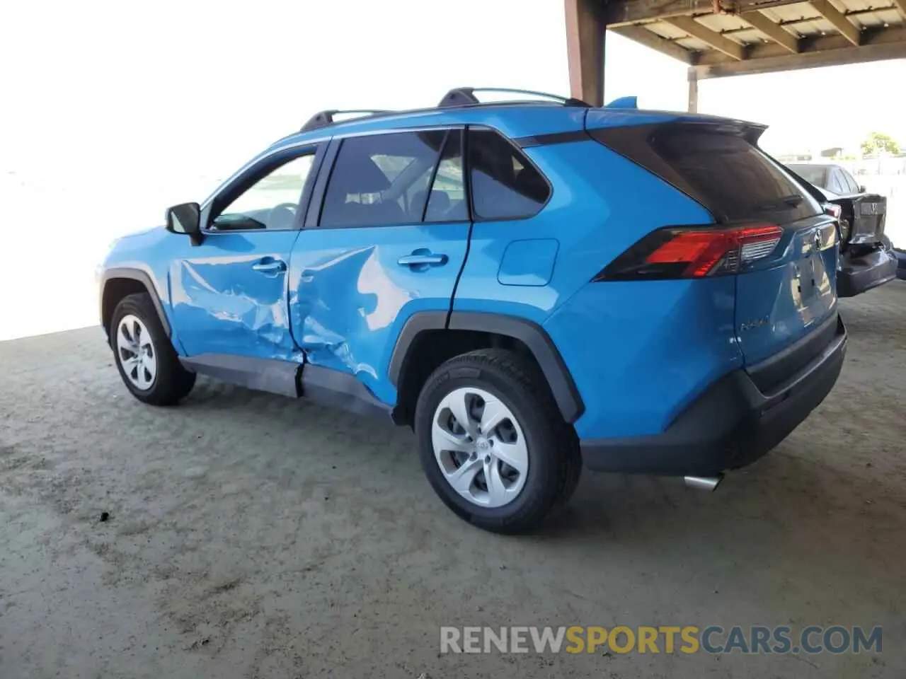2 Photograph of a damaged car JTMK1RFV3KJ013500 TOYOTA RAV4 2019