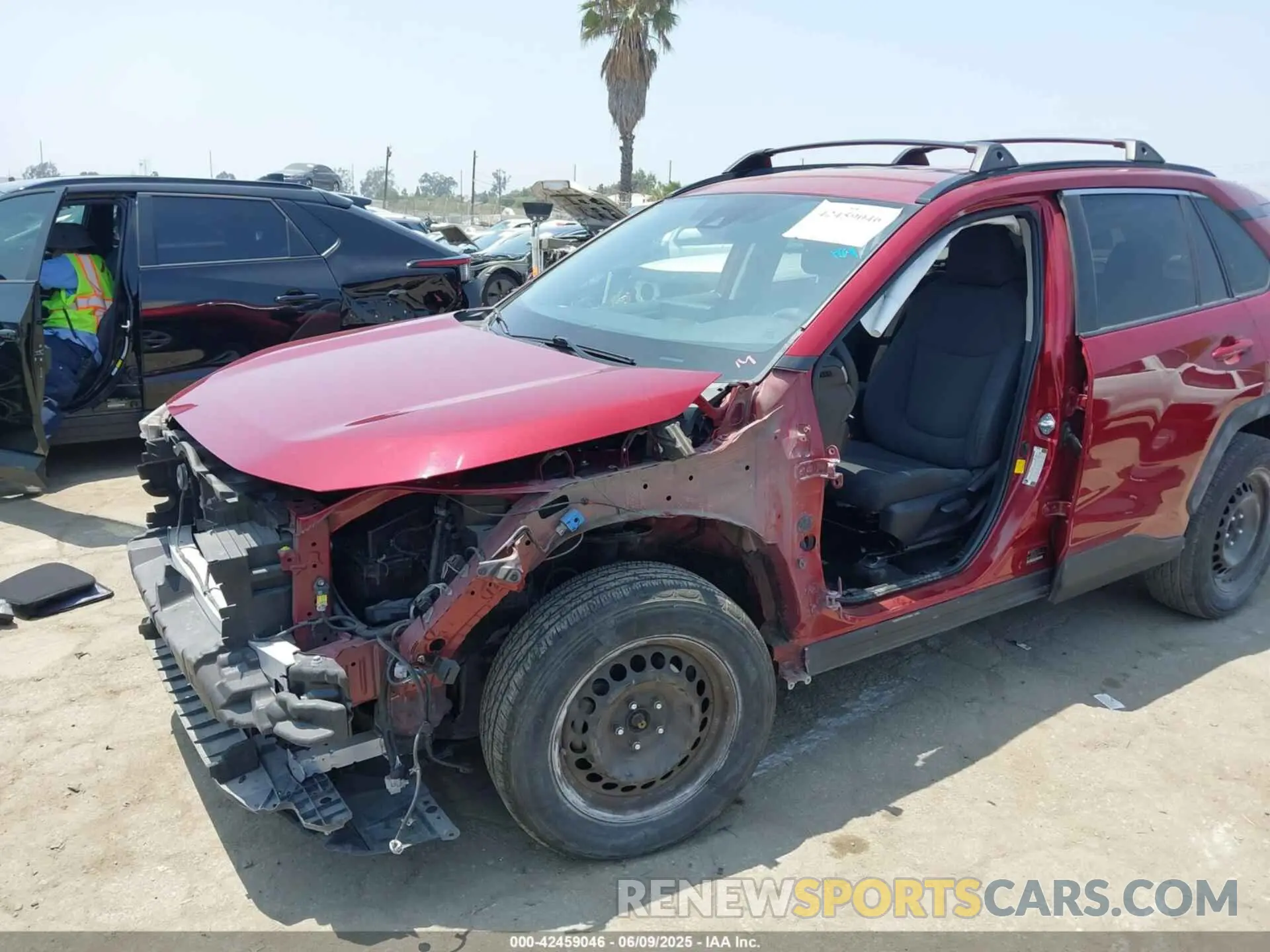 6 Photograph of a damaged car JTMK1RFV4KD025587 TOYOTA RAV4 2019