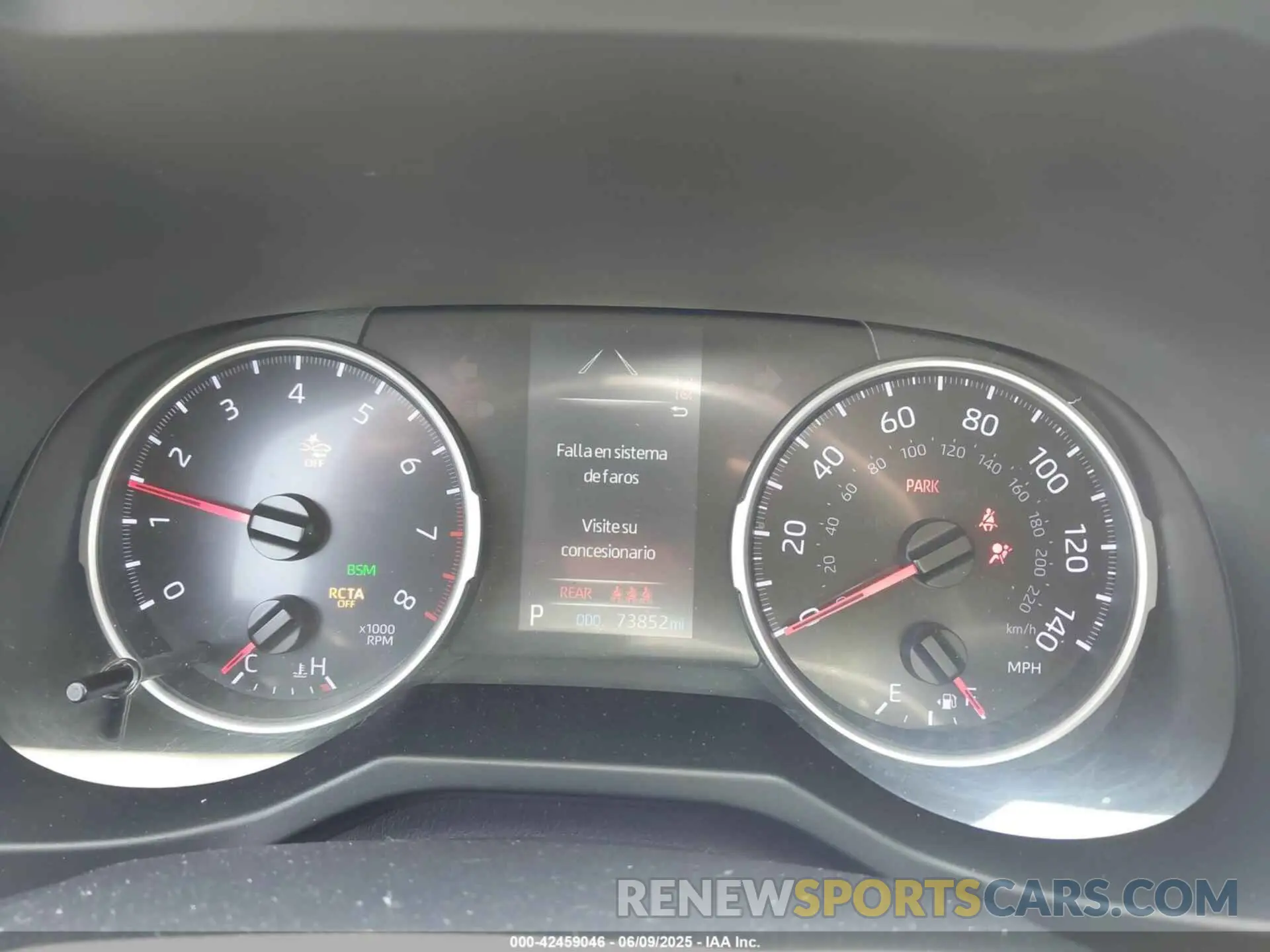 7 Photograph of a damaged car JTMK1RFV4KD025587 TOYOTA RAV4 2019