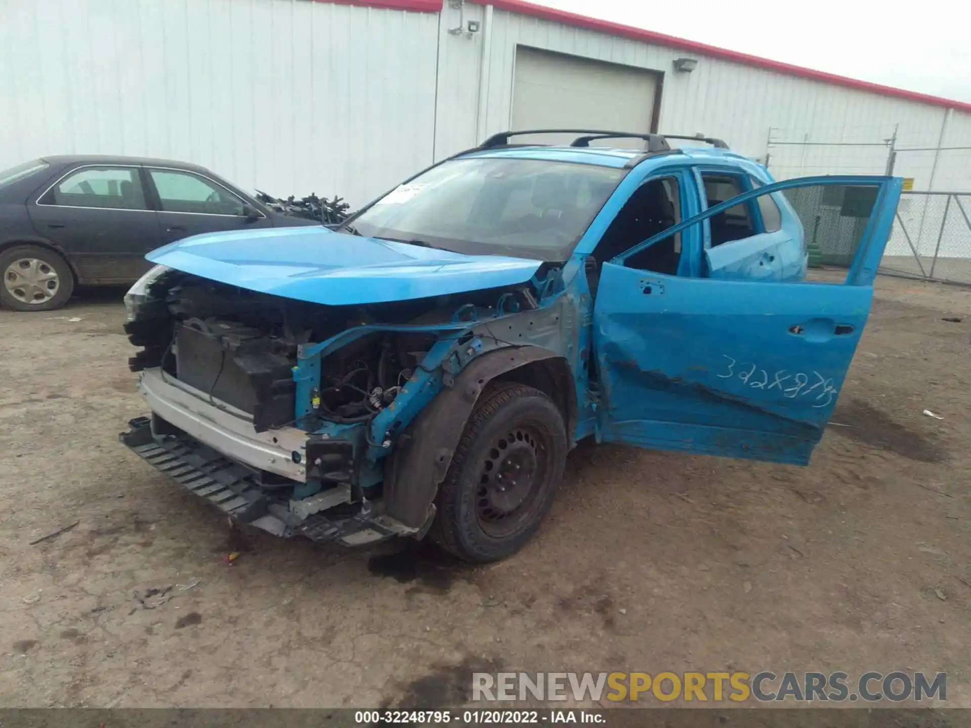 2 Photograph of a damaged car JTMK1RFV4KJ001601 TOYOTA RAV4 2019