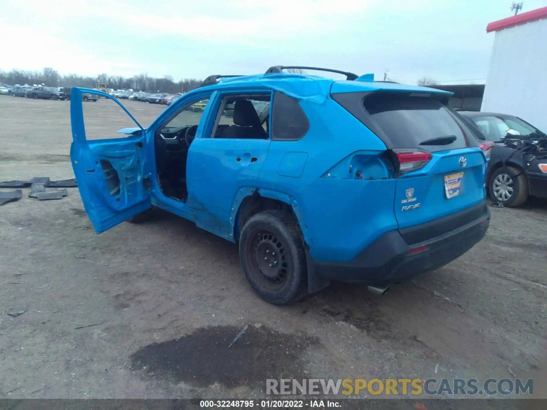 3 Photograph of a damaged car JTMK1RFV4KJ001601 TOYOTA RAV4 2019