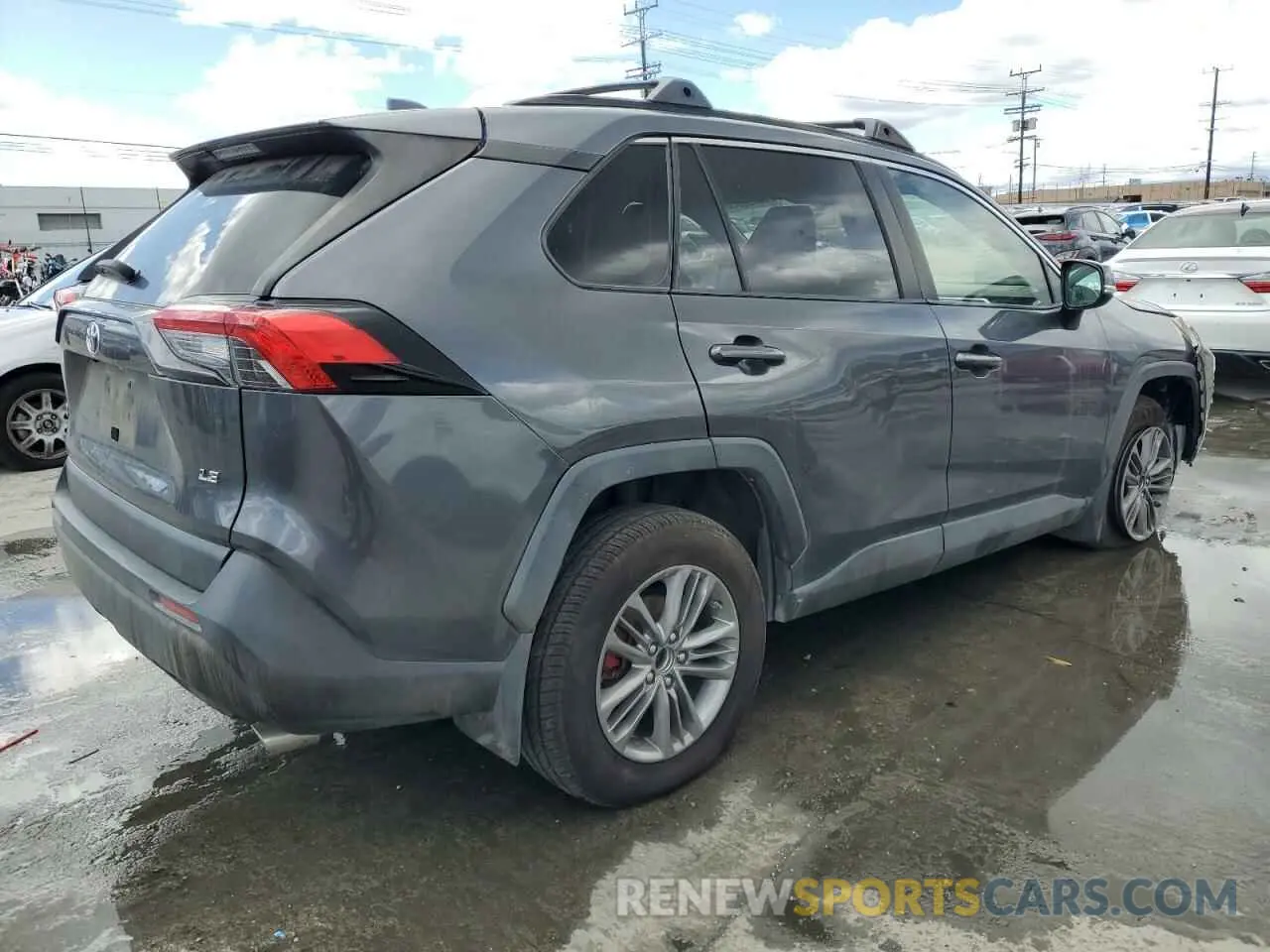 3 Photograph of a damaged car JTMK1RFV5KD021340 TOYOTA RAV4 2019