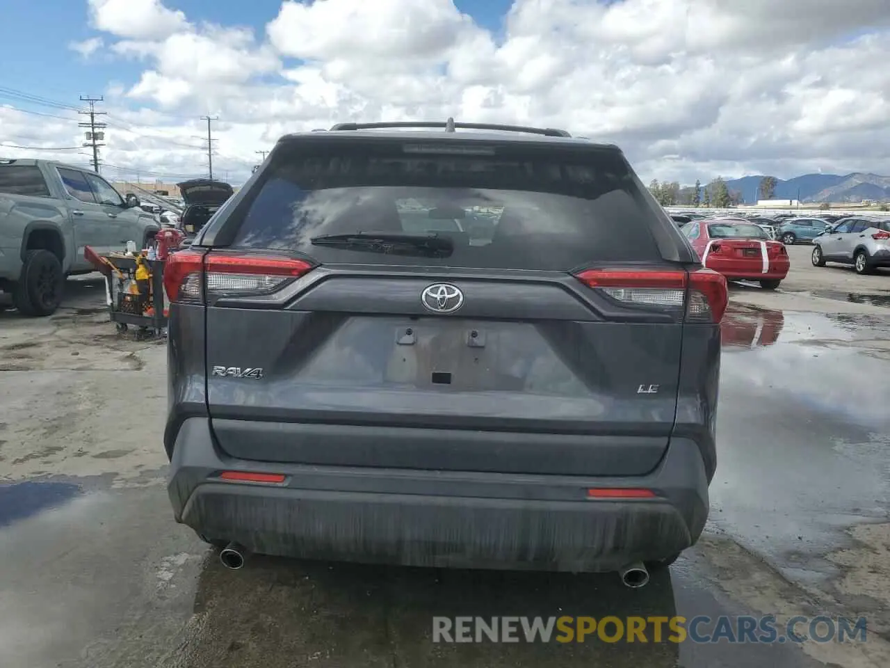 6 Photograph of a damaged car JTMK1RFV5KD021340 TOYOTA RAV4 2019