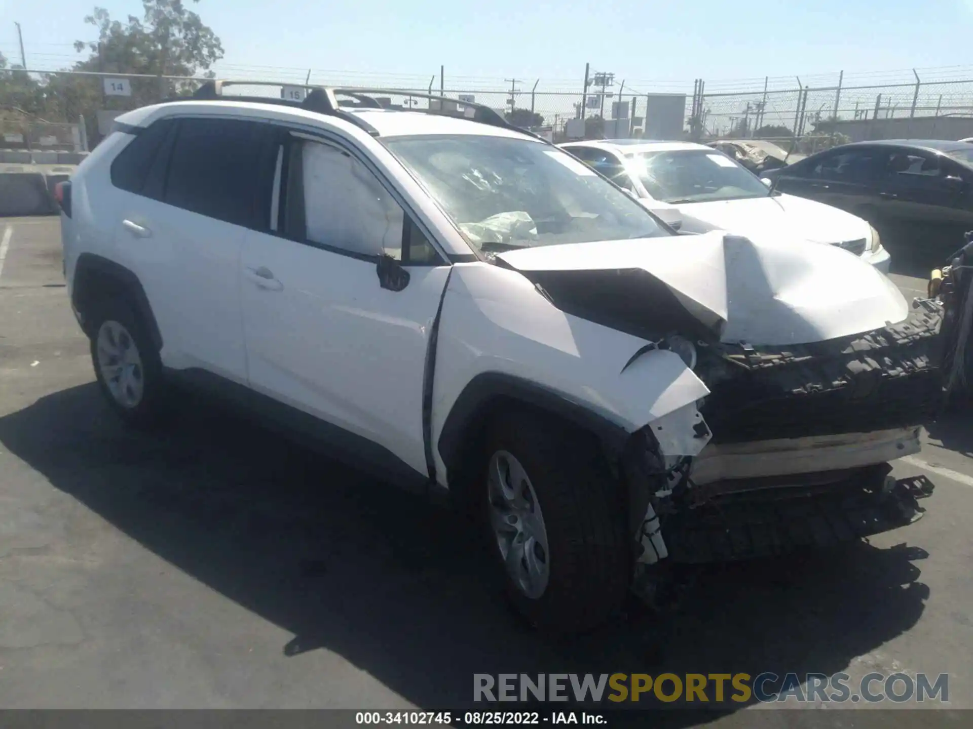 1 Photograph of a damaged car JTMK1RFV5KD024173 TOYOTA RAV4 2019