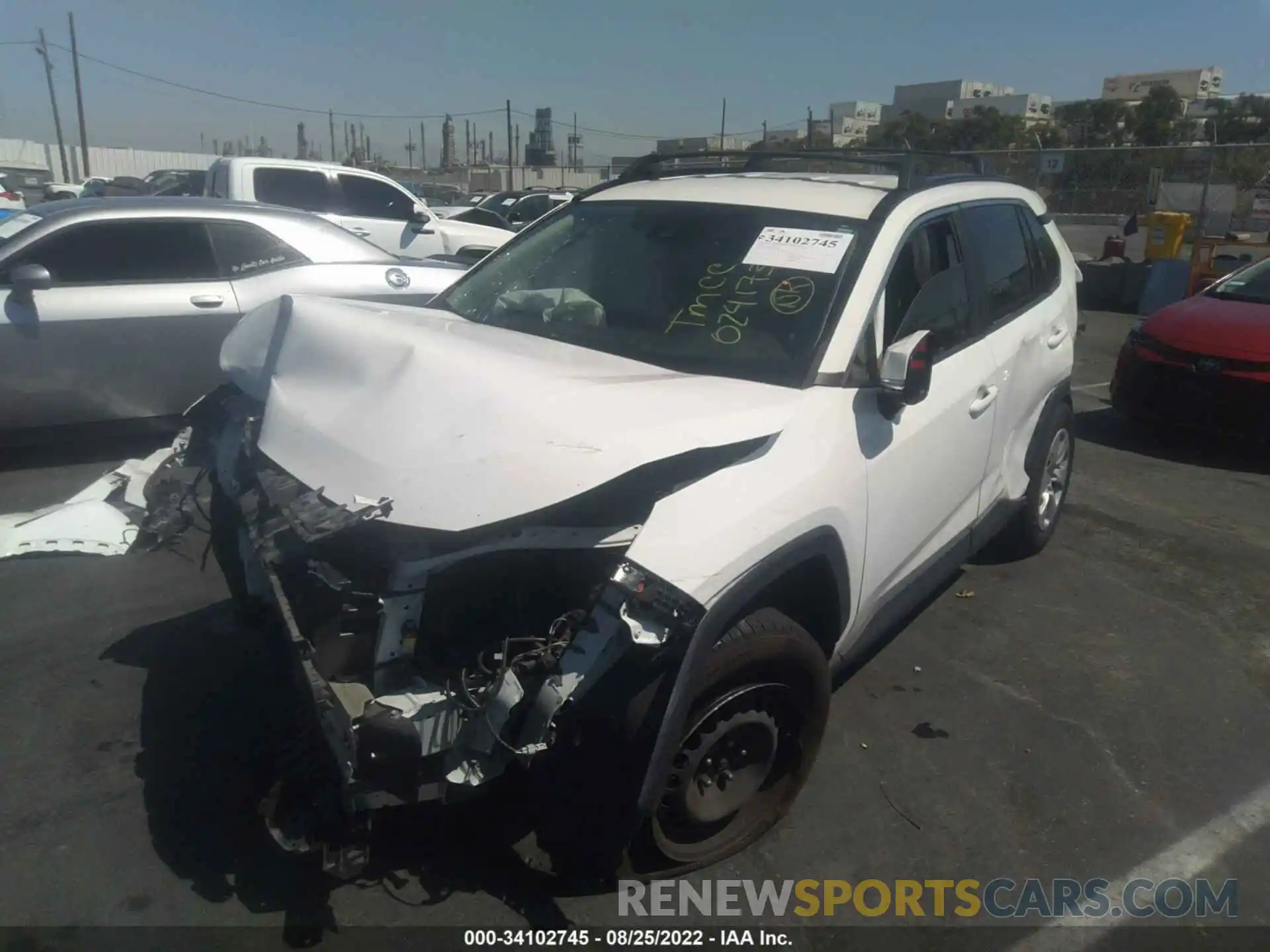 2 Photograph of a damaged car JTMK1RFV5KD024173 TOYOTA RAV4 2019